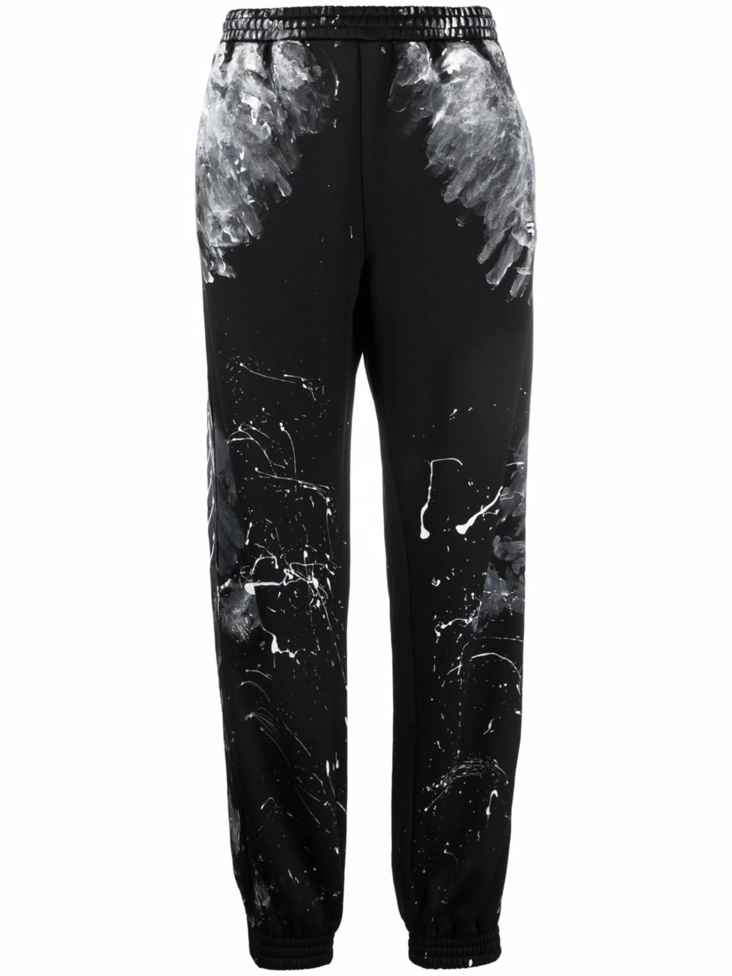 paint splatter track pants