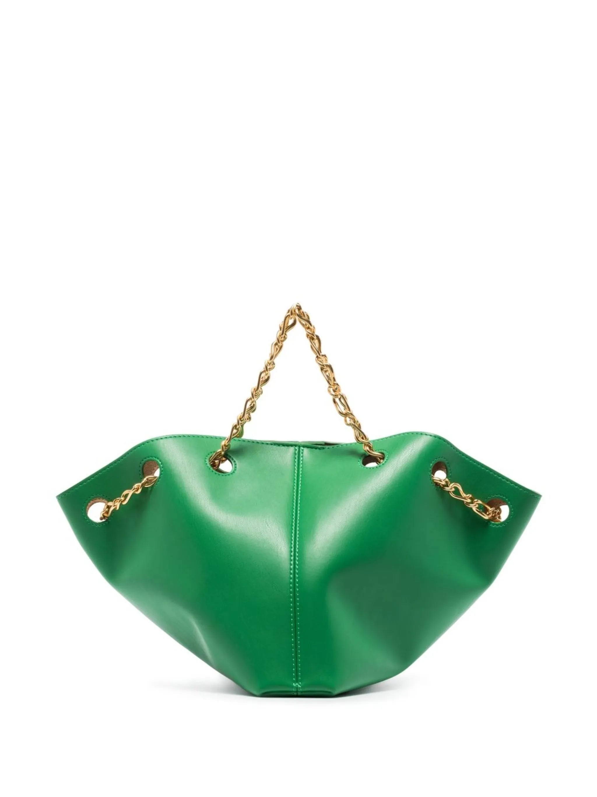 Gather chain-strap tote bag