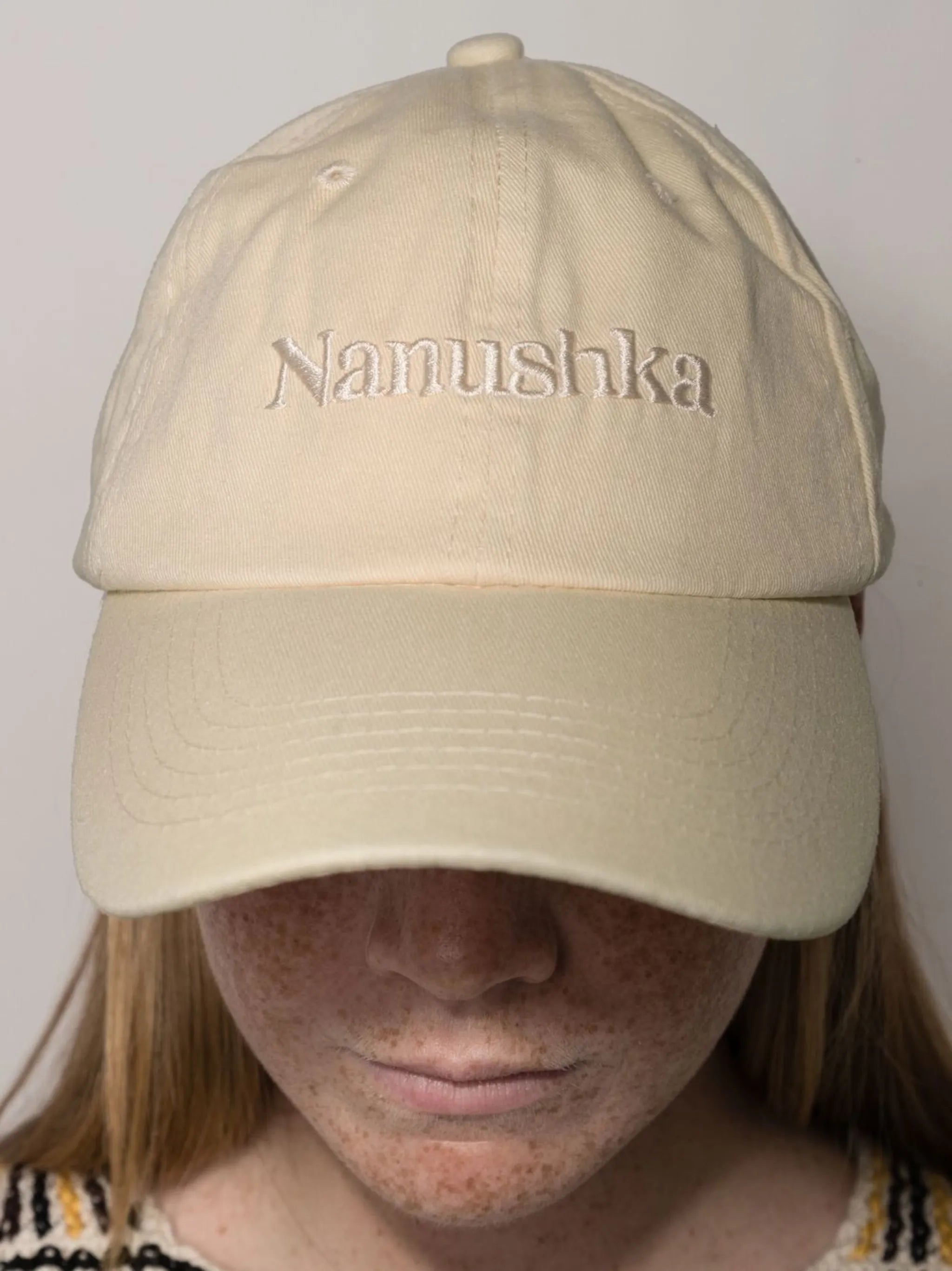 logo-embroidered organic cotton cap
