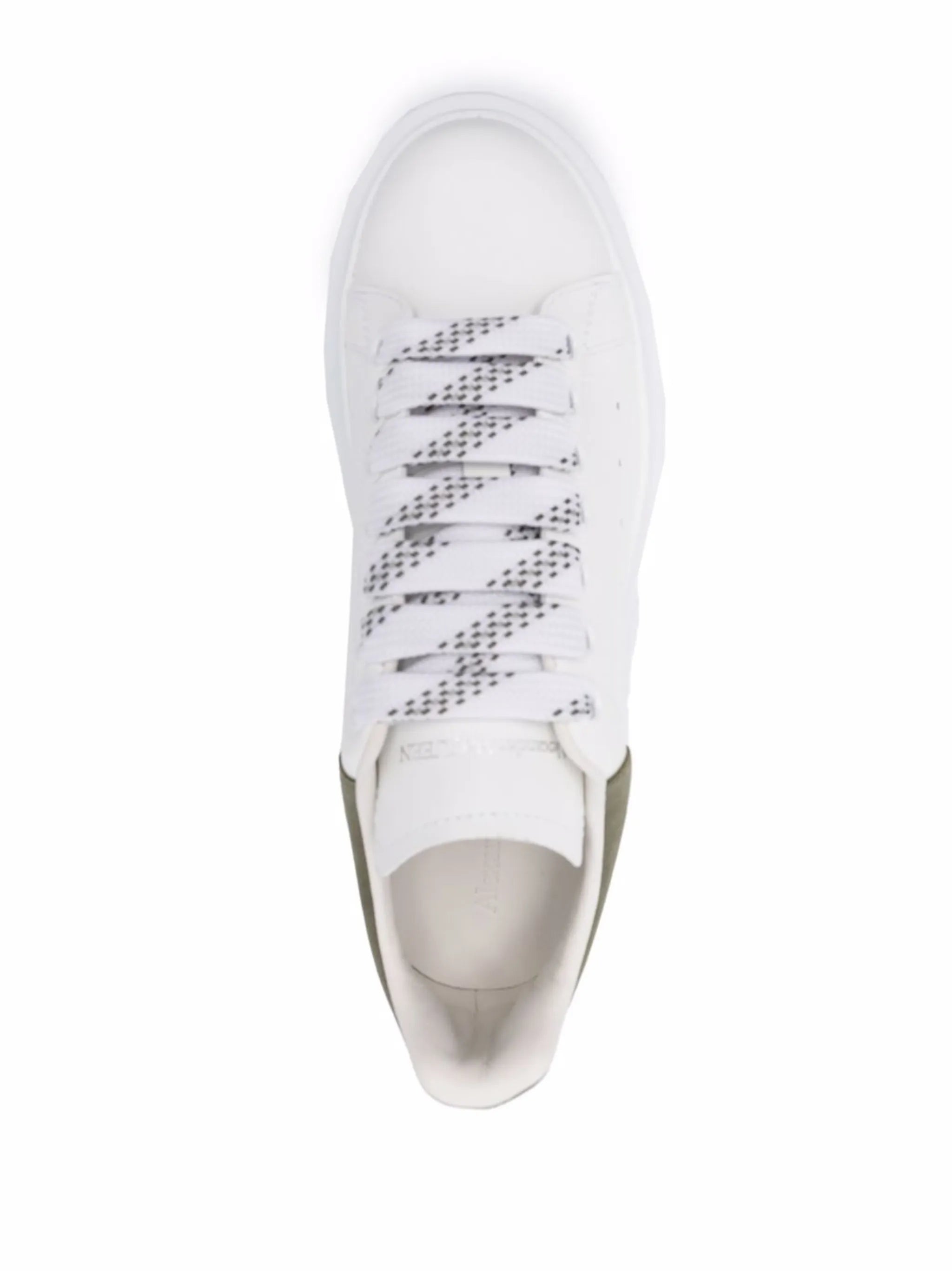 Oversized lace-up sneakers