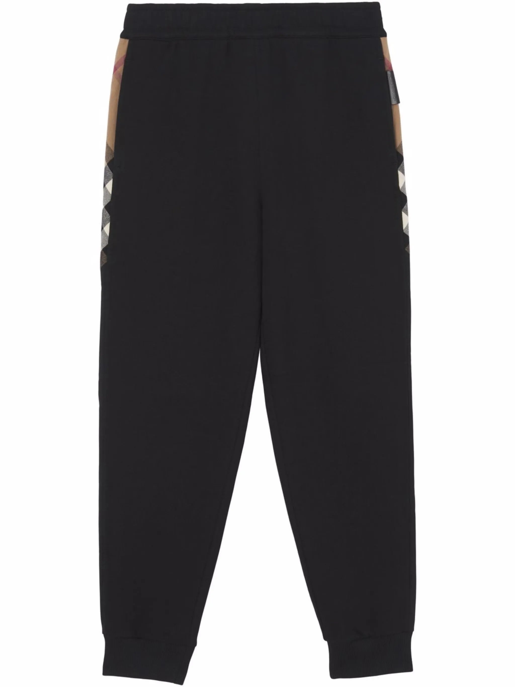 Stephan Vintage Check-detail track pants