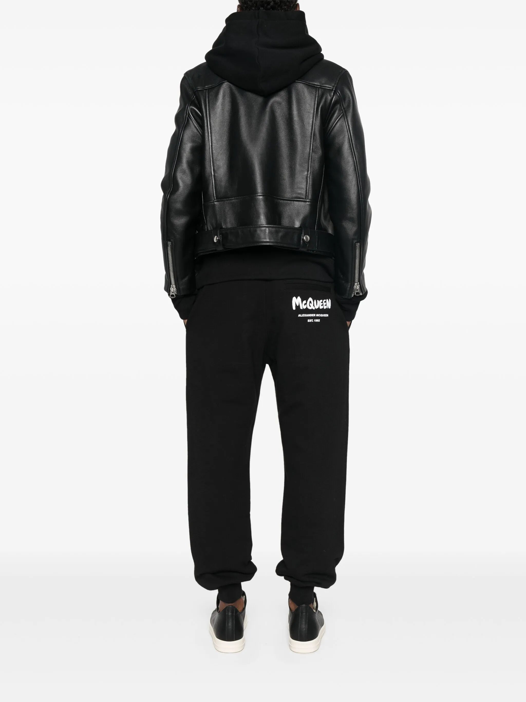 logo-print track pants