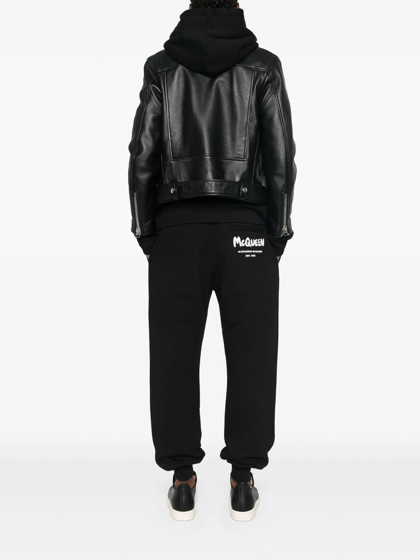 logo-print track pants