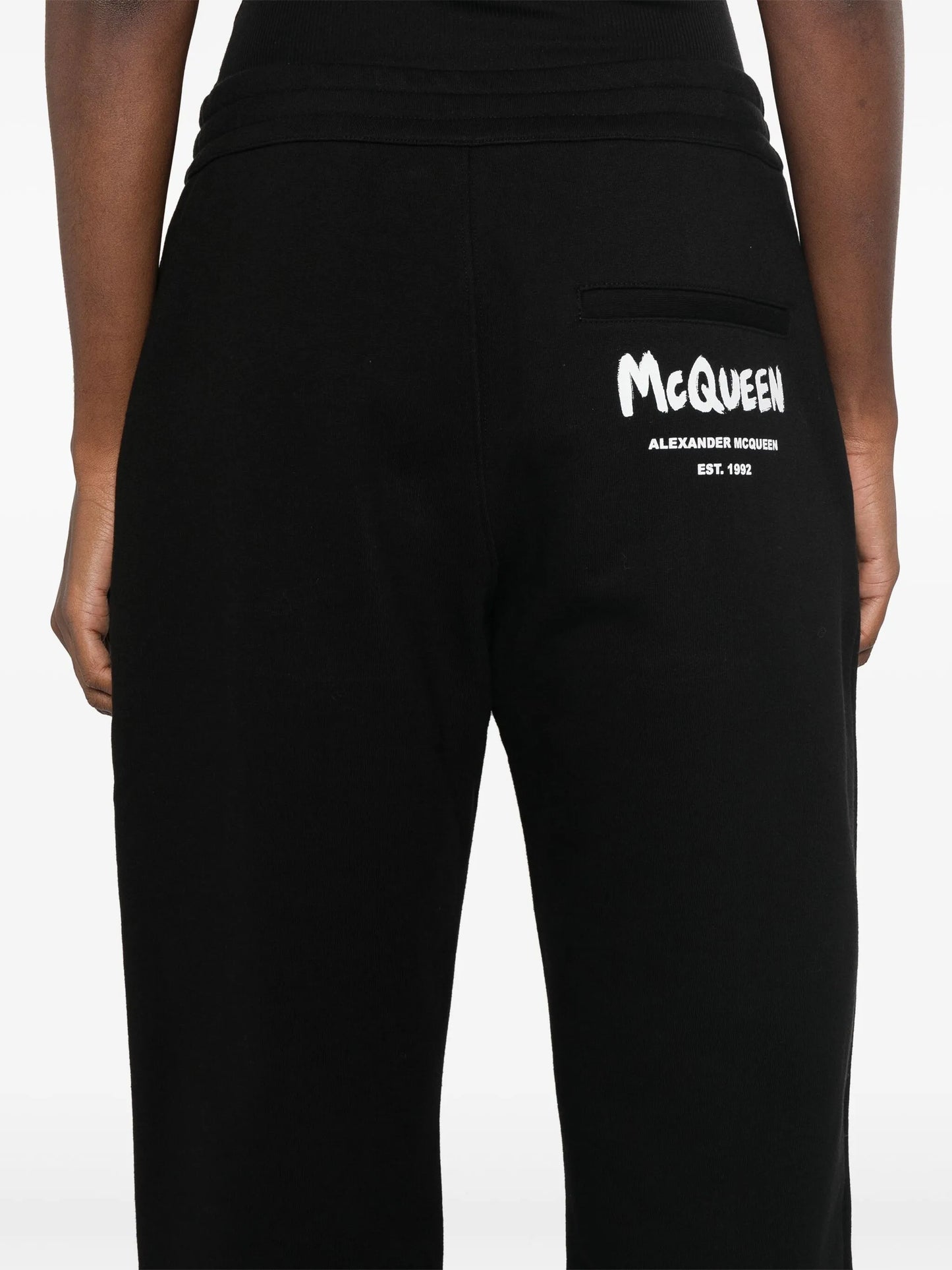 logo-print track pants
