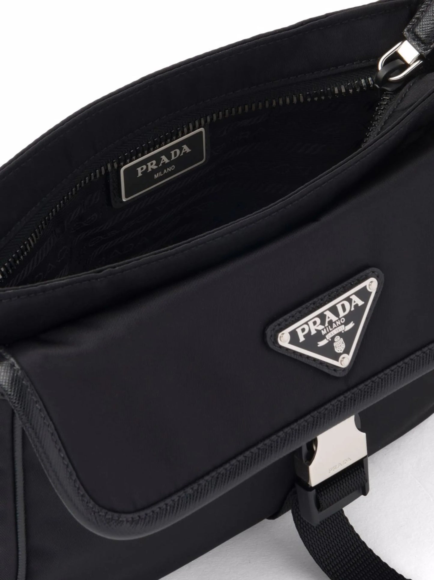 logo-detail messenger bag