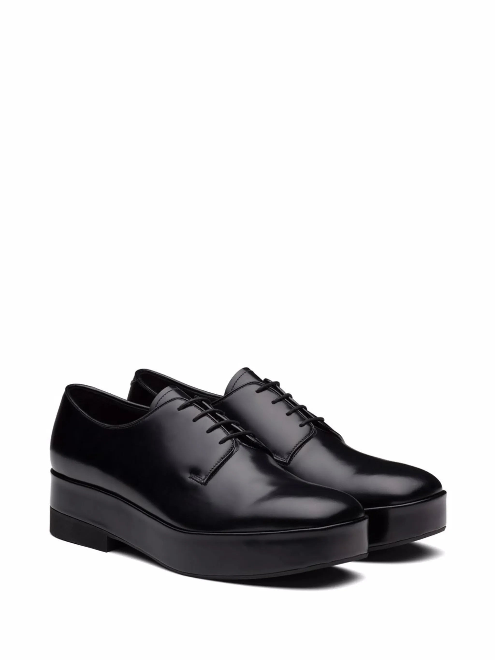 lace-up leather Derby shoes