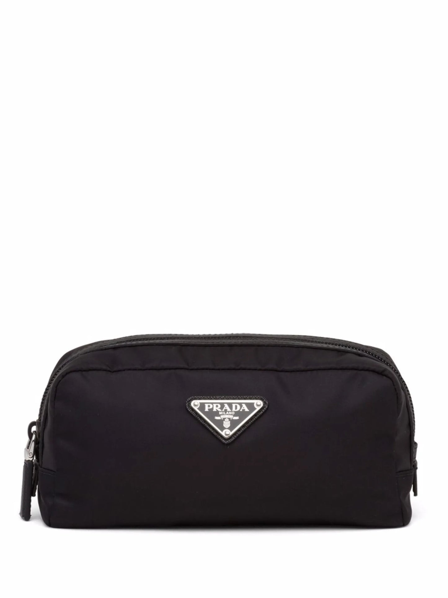 logo-plaque wash bag
