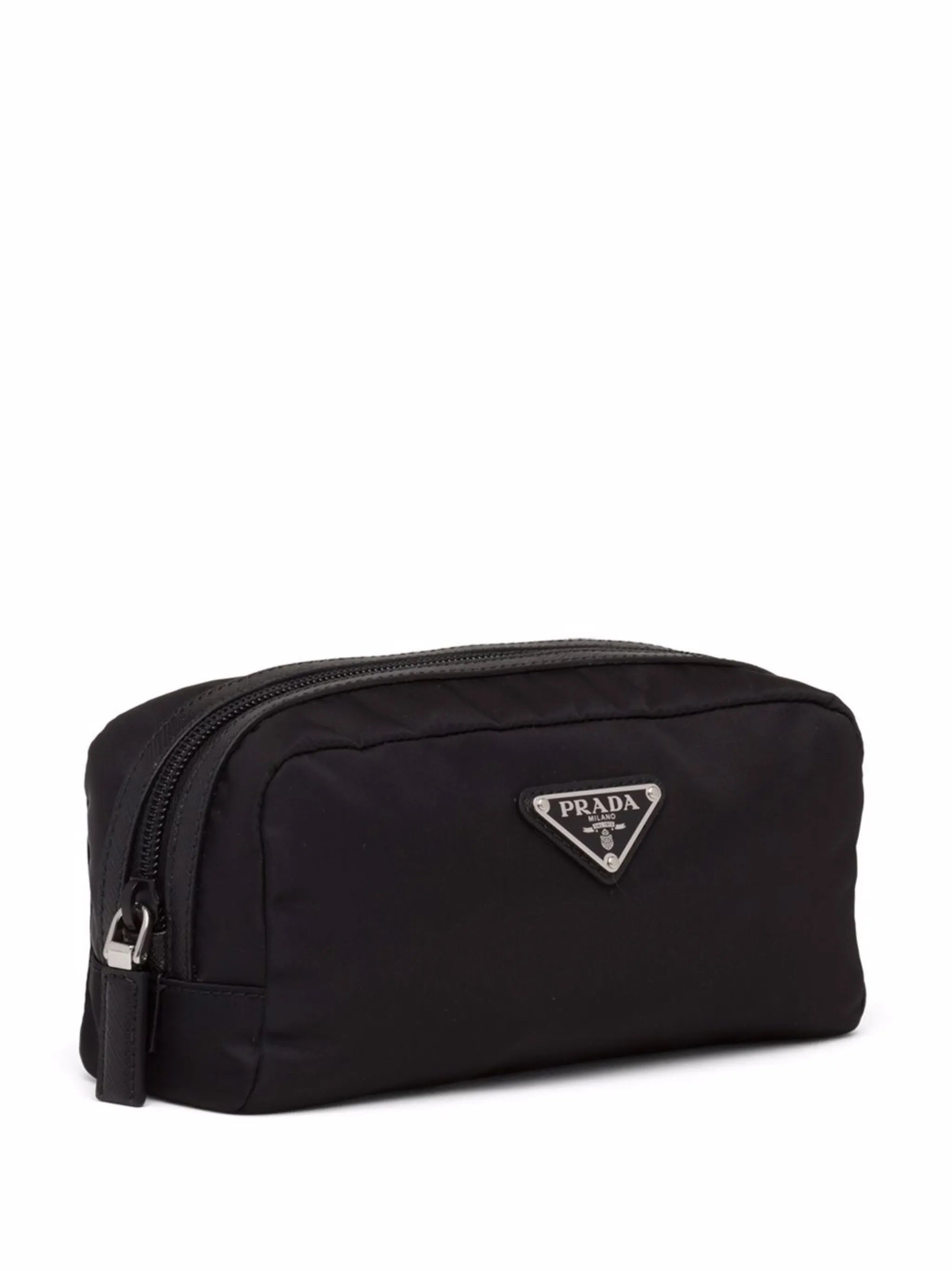 logo-plaque wash bag