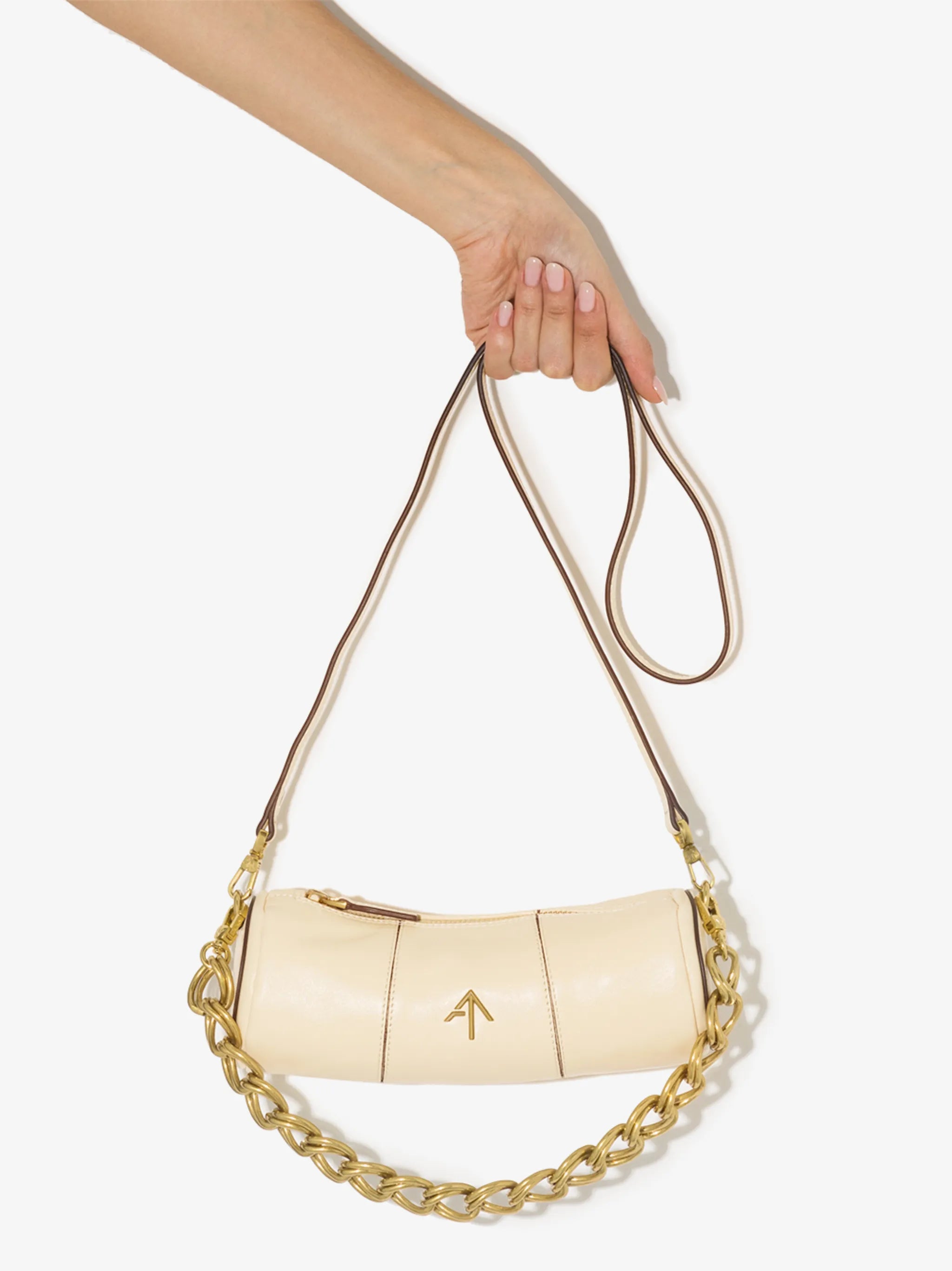 XX Mini Cylinder leather shoulder bag