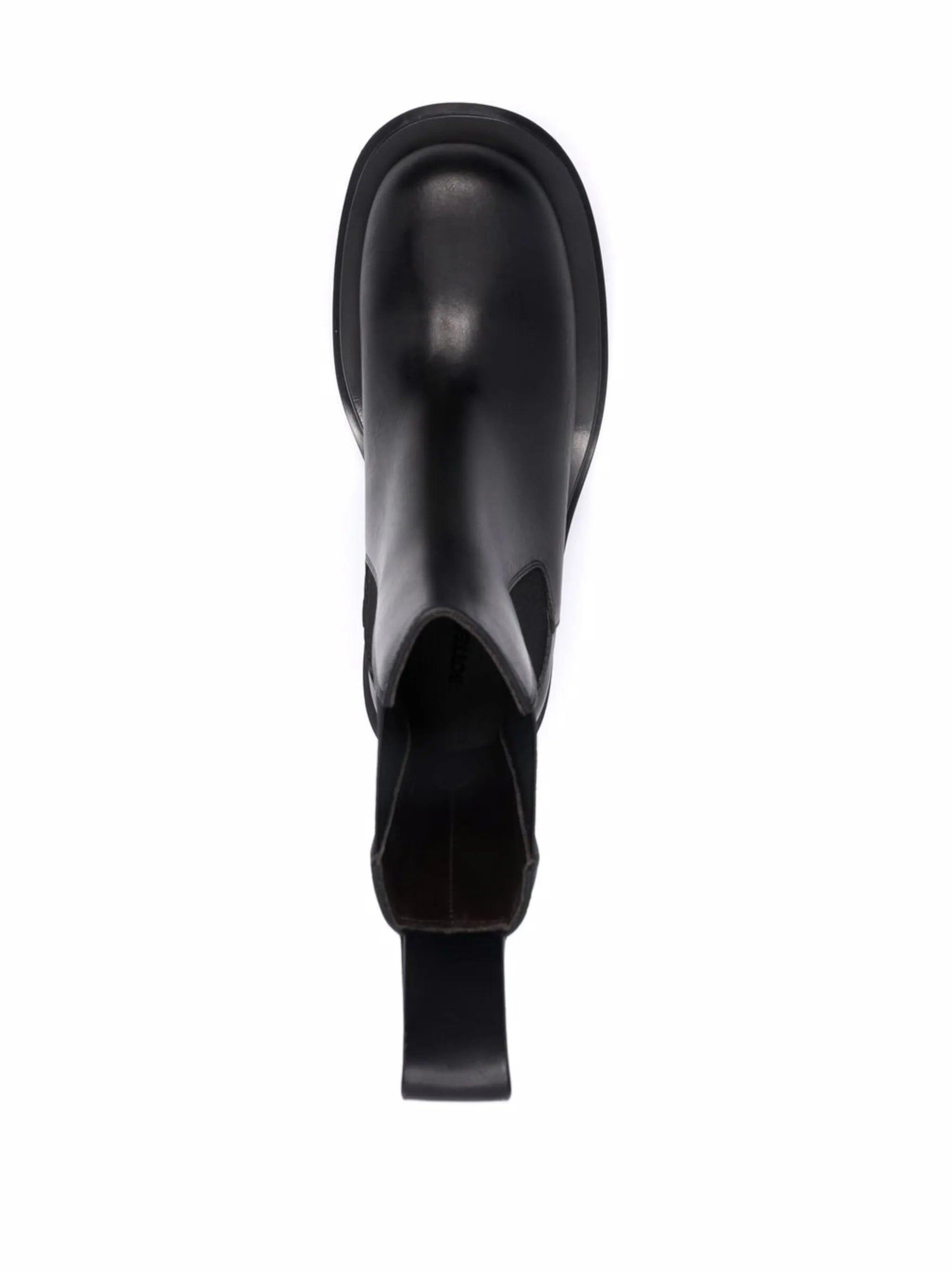 70mm Lug block-heel ankle boots