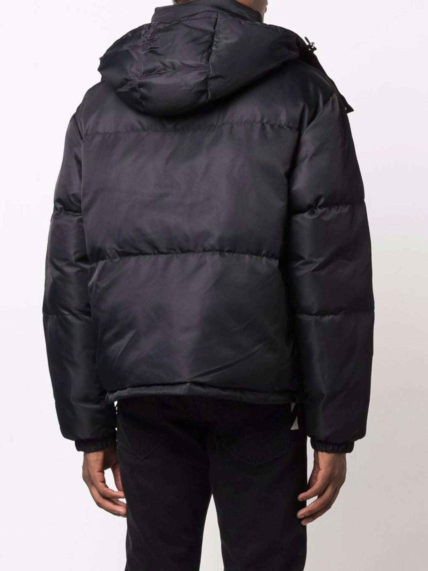 hooded puffer jacket