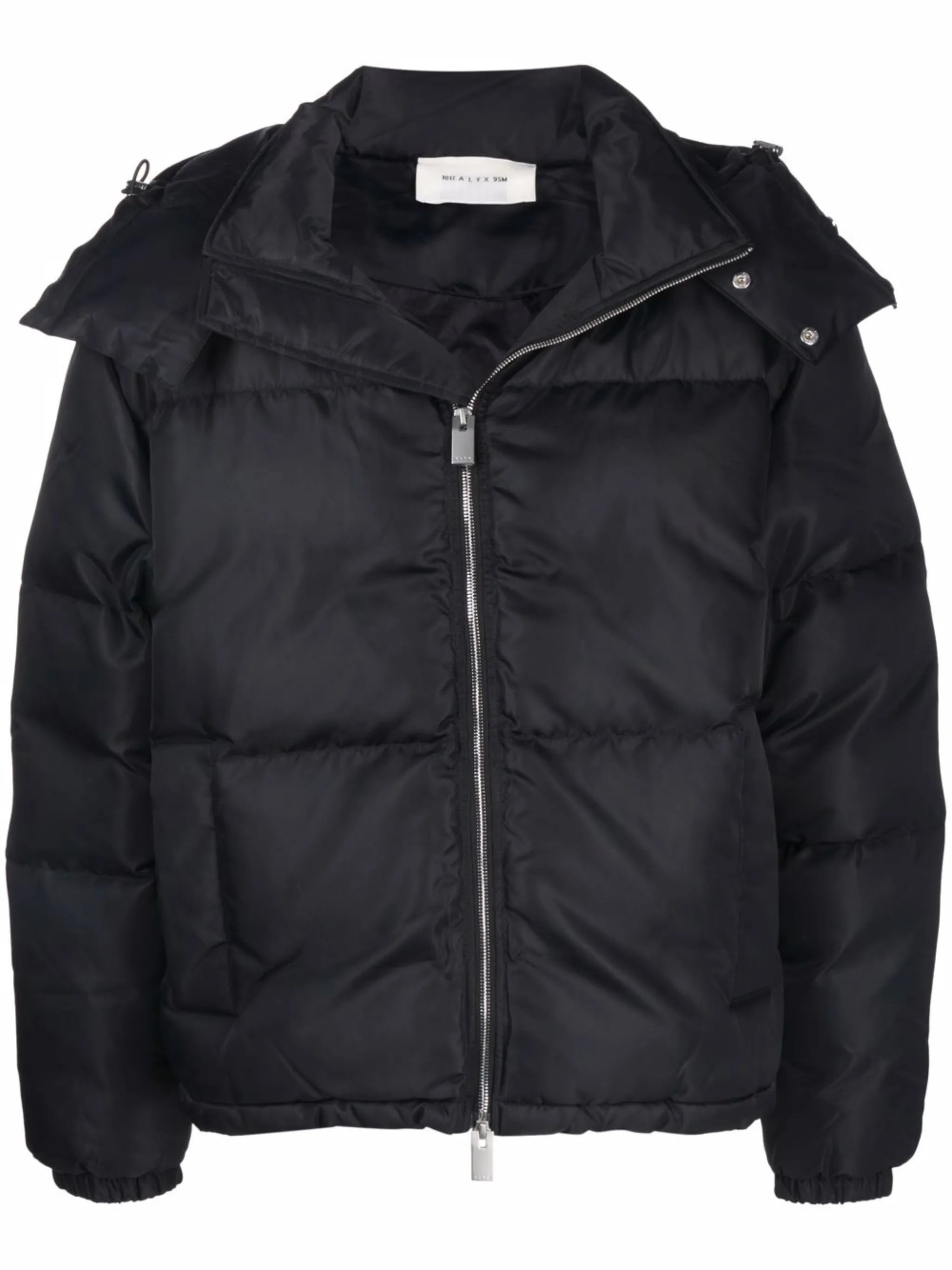hooded puffer jacket