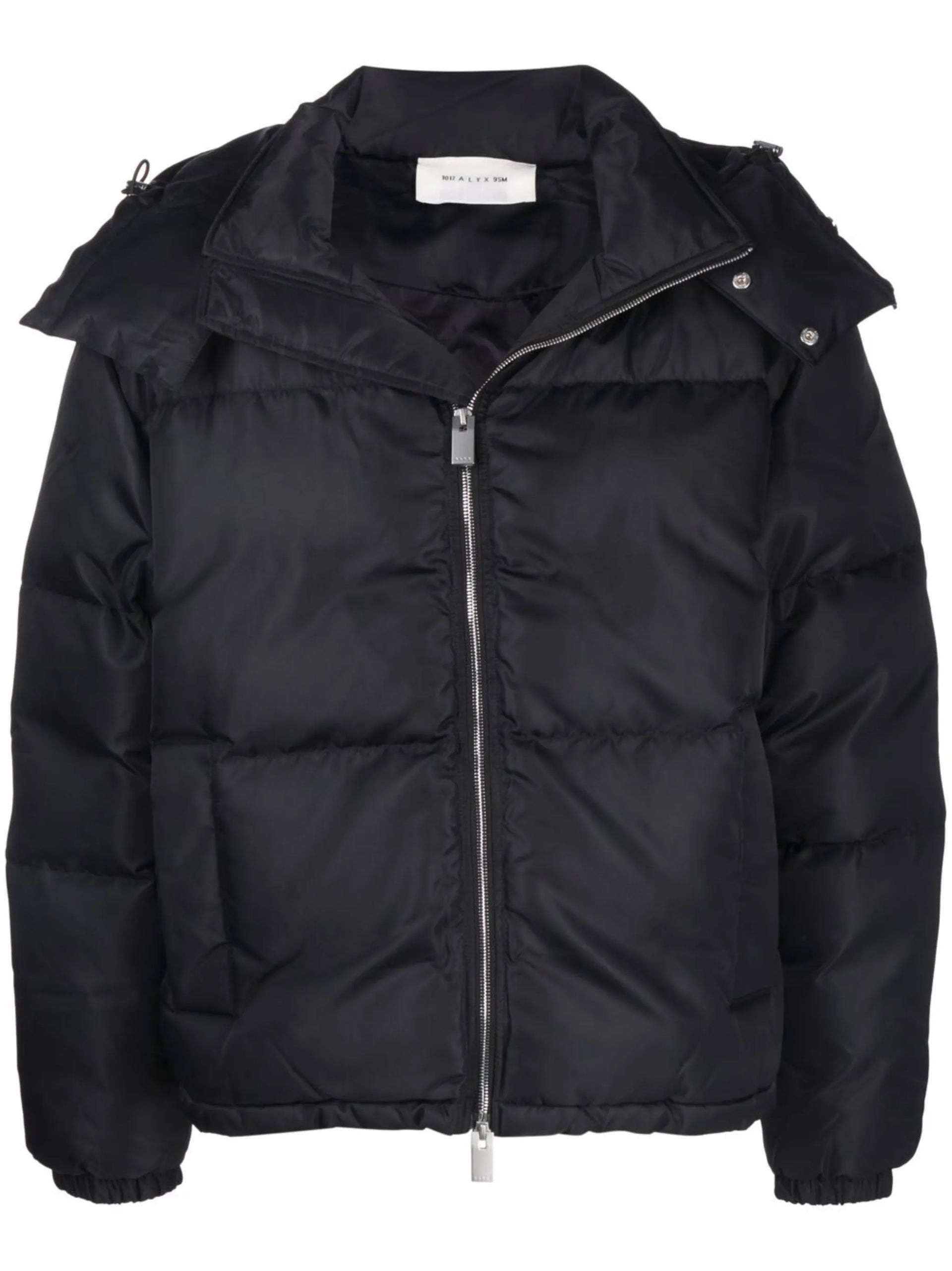 hooded puffer jacket