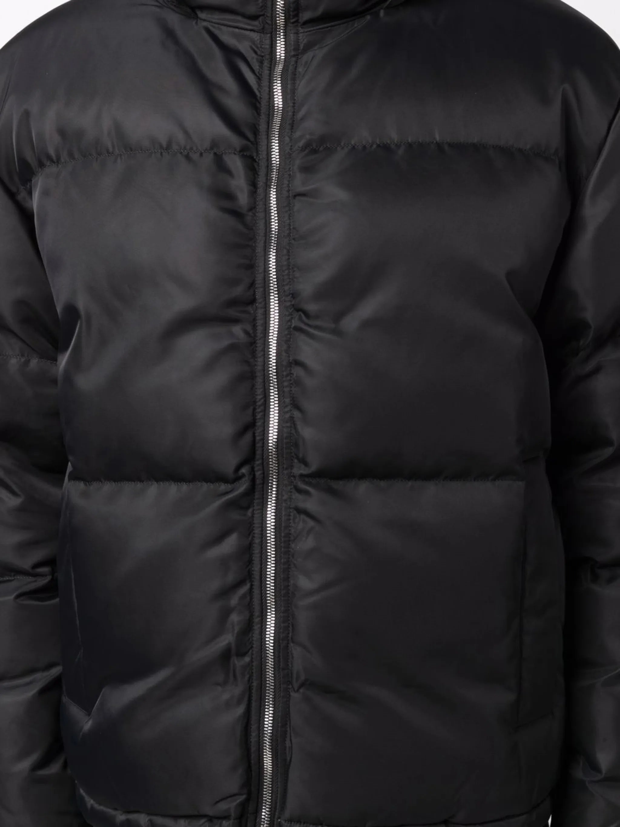 hooded puffer jacket