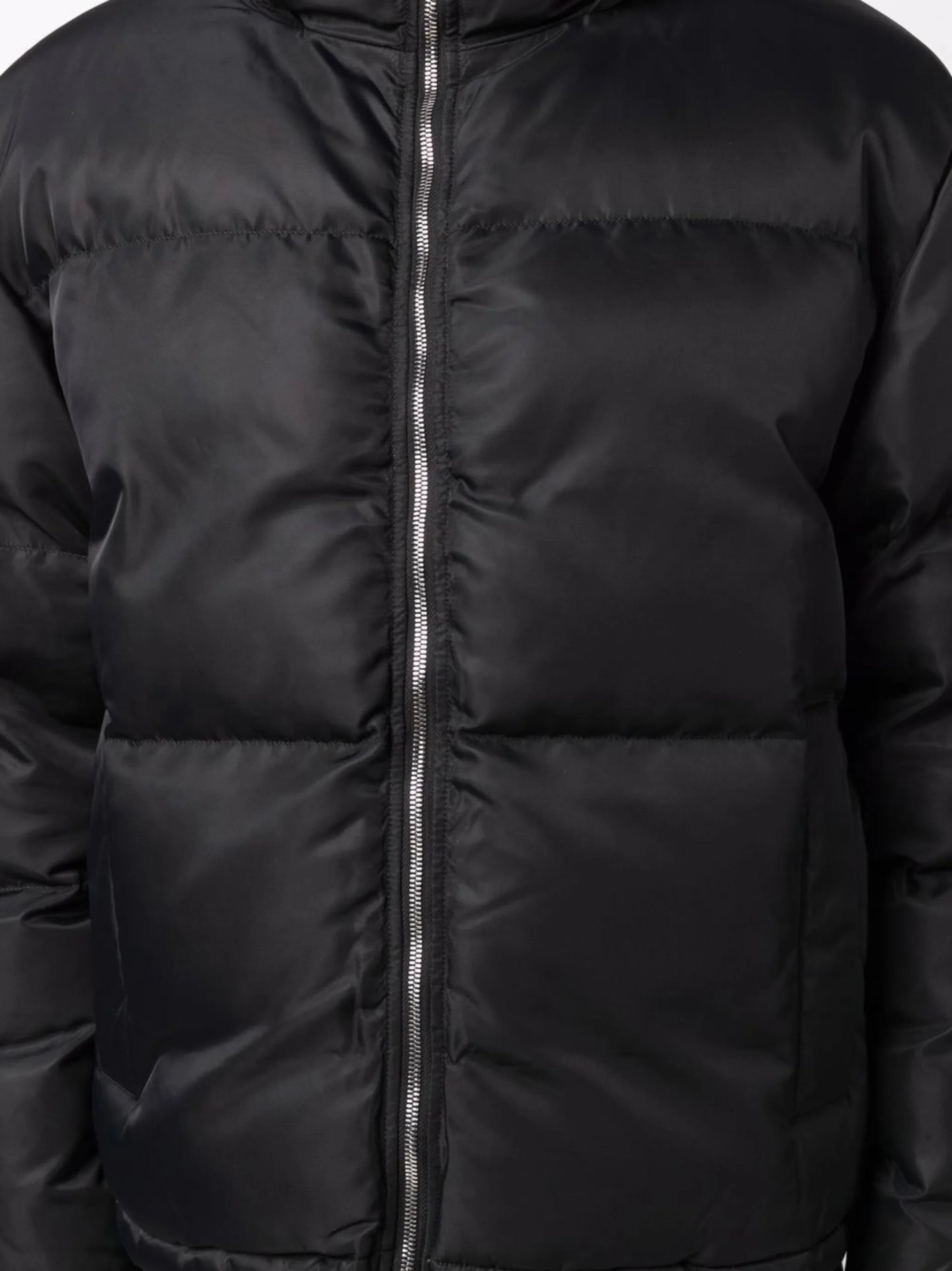 hooded puffer jacket