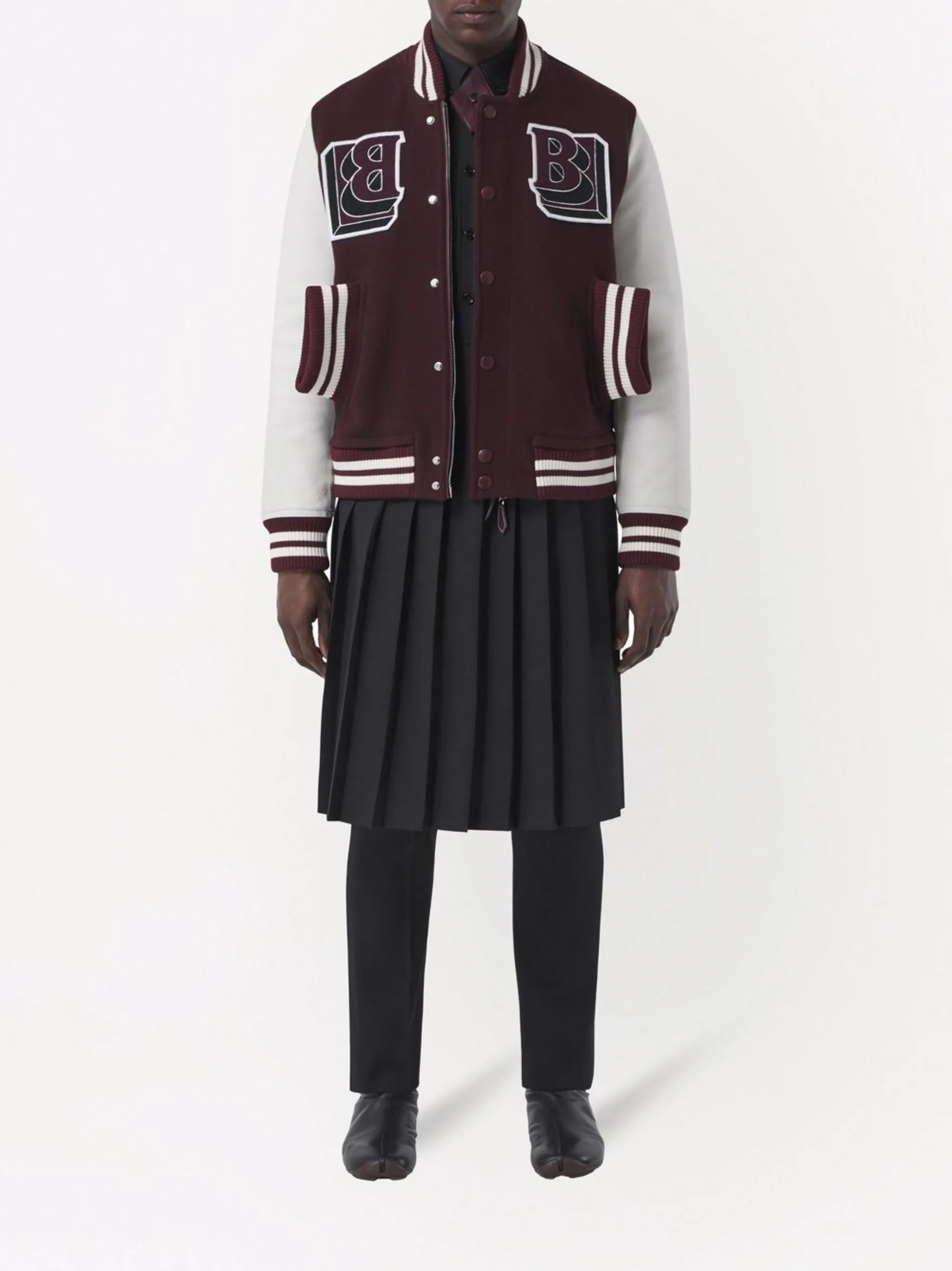 logo-patch varsity jacket