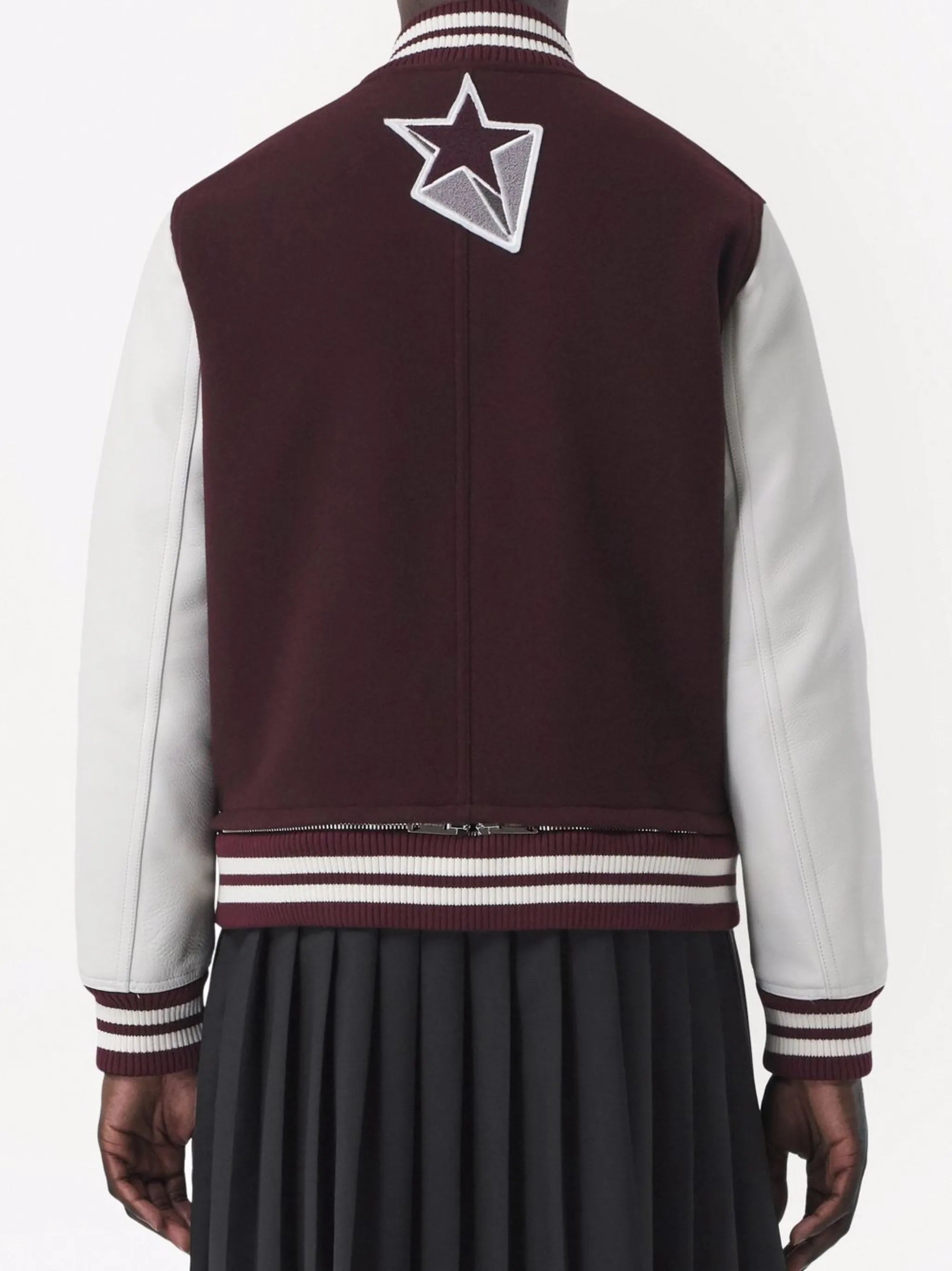 logo-patch varsity jacket