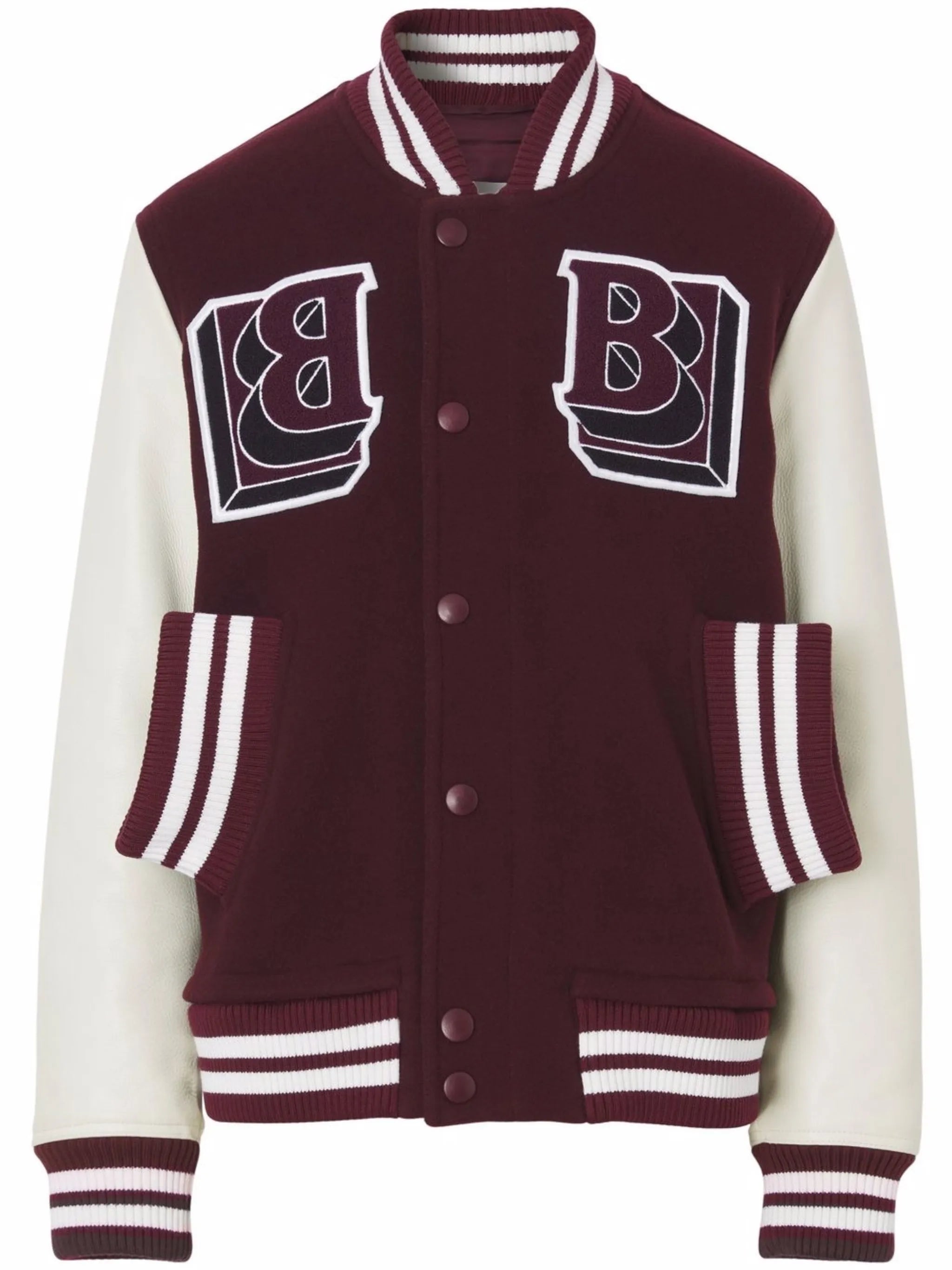 logo-patch varsity jacket