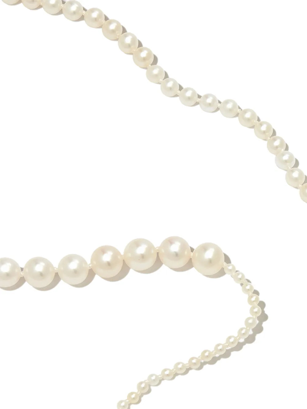14kt yellow gold Petite Peggy pearl necklace