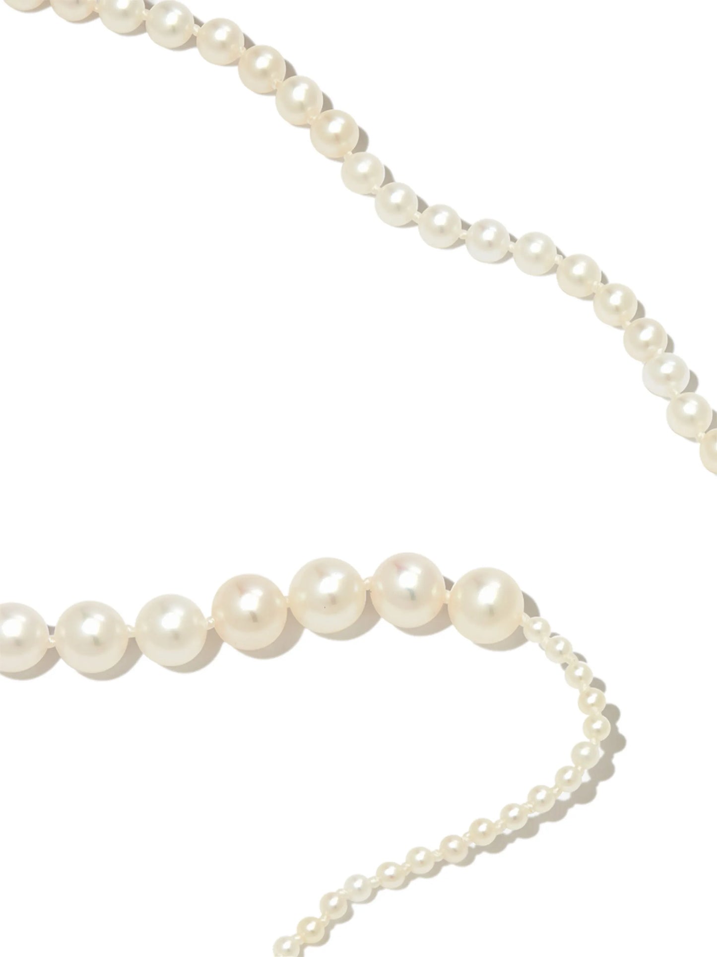 14kt yellow gold Petite Peggy pearl necklace