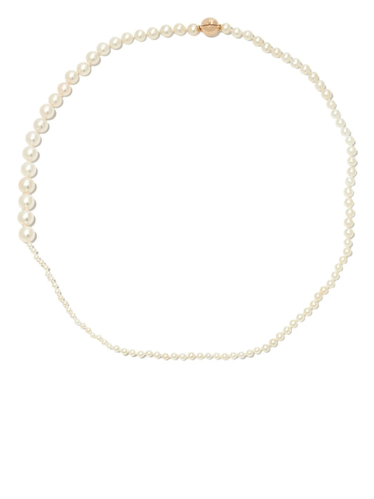 14kt yellow gold Petite Peggy pearl necklace