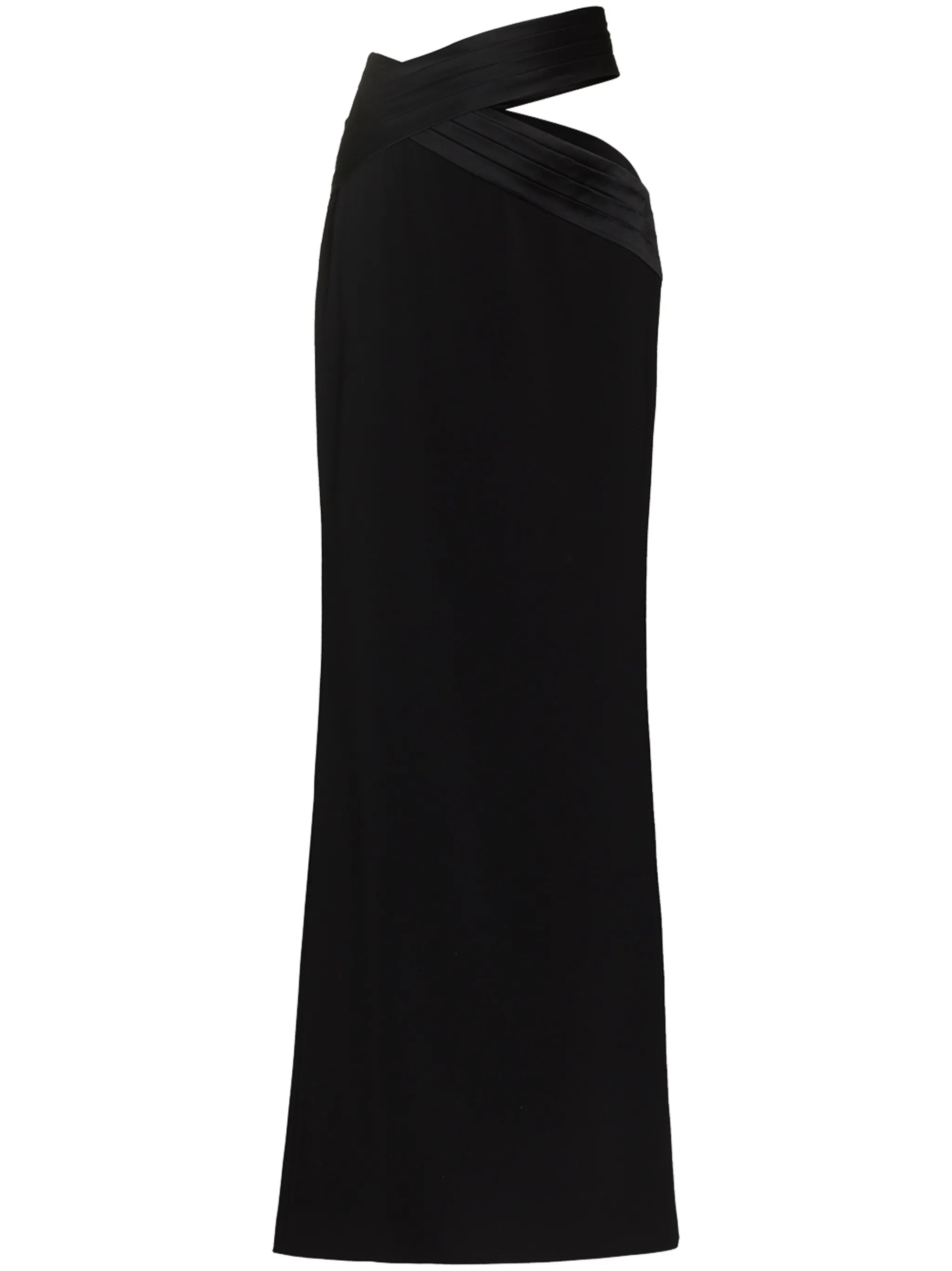 cutout maxi skirt