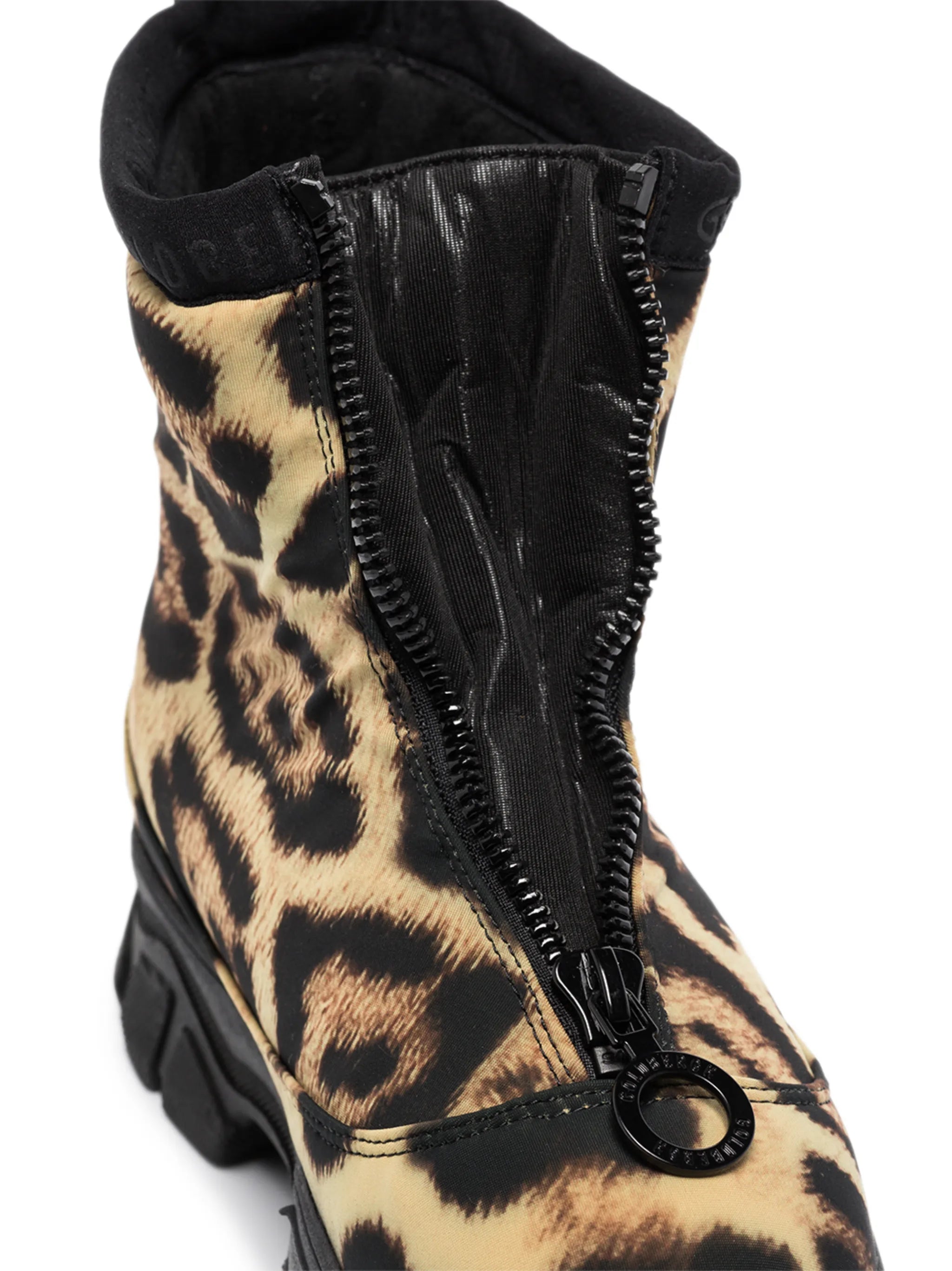 Stark jaguar print snow boots