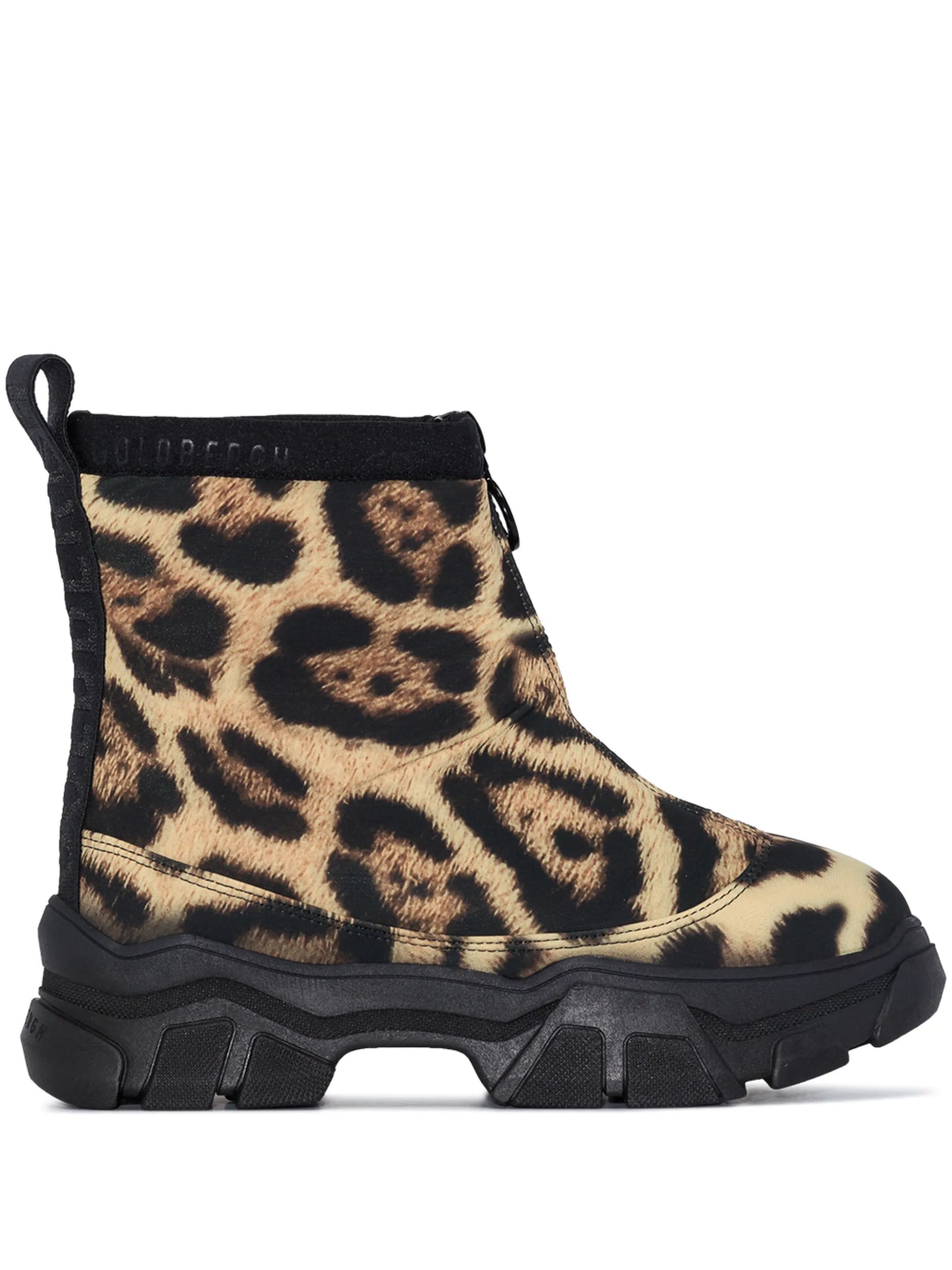 Stark jaguar print snow boots