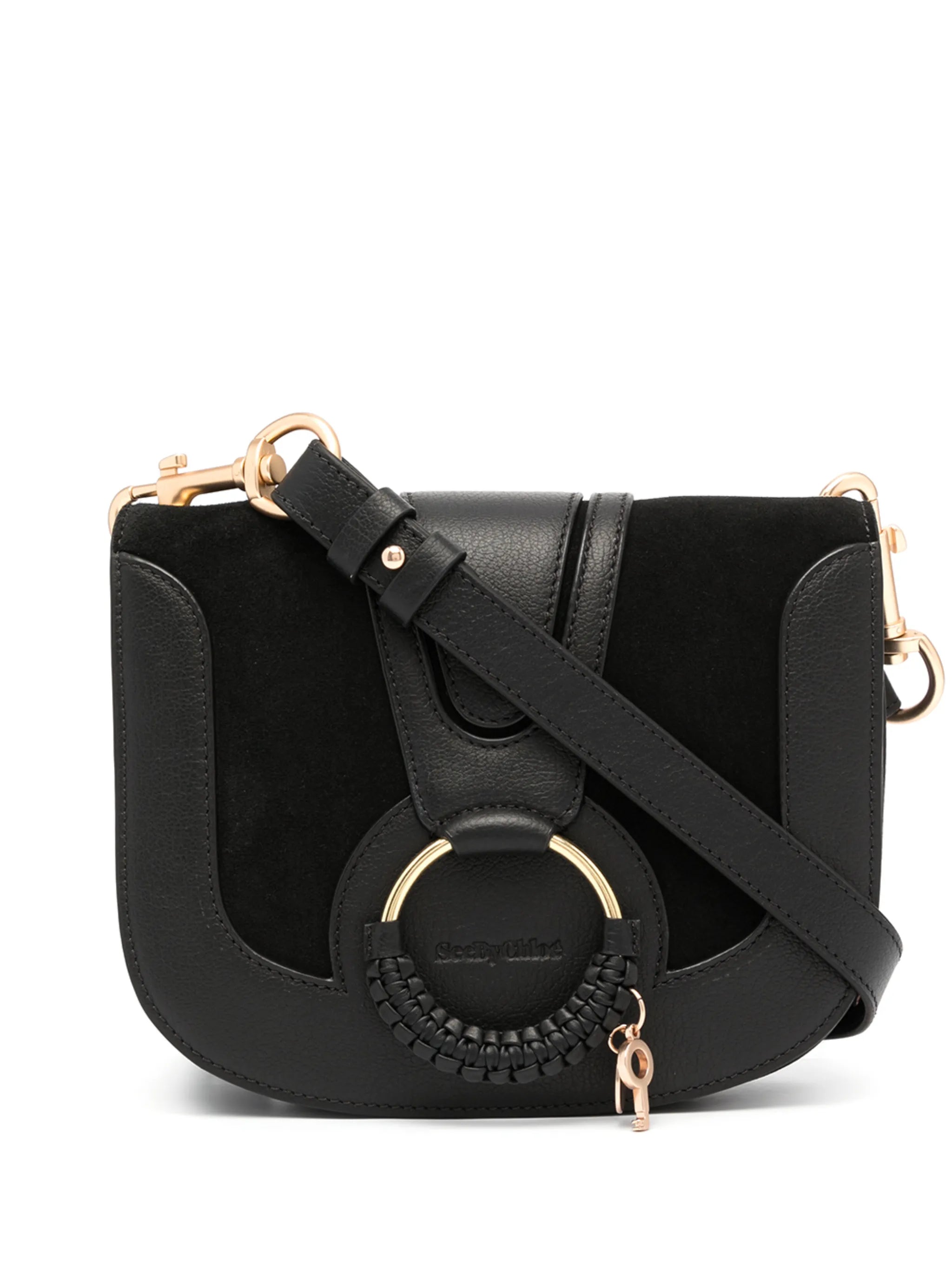 Hana leather shoulder bag