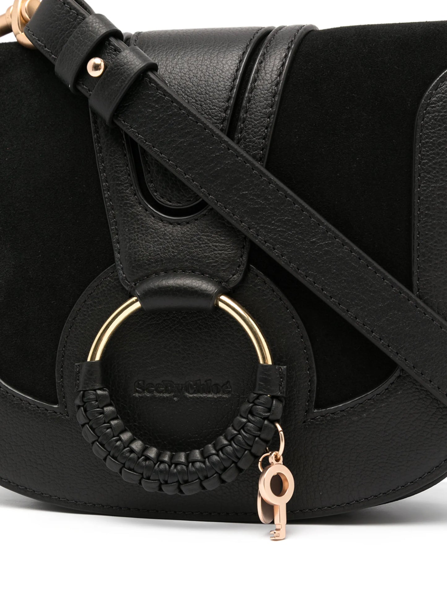 Hana leather shoulder bag
