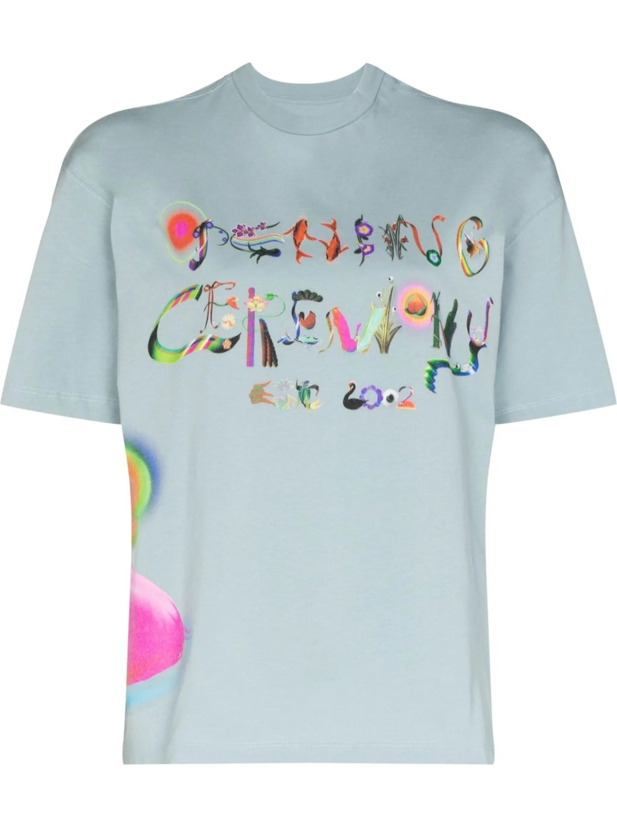 Chinese Letter-print T-shirt