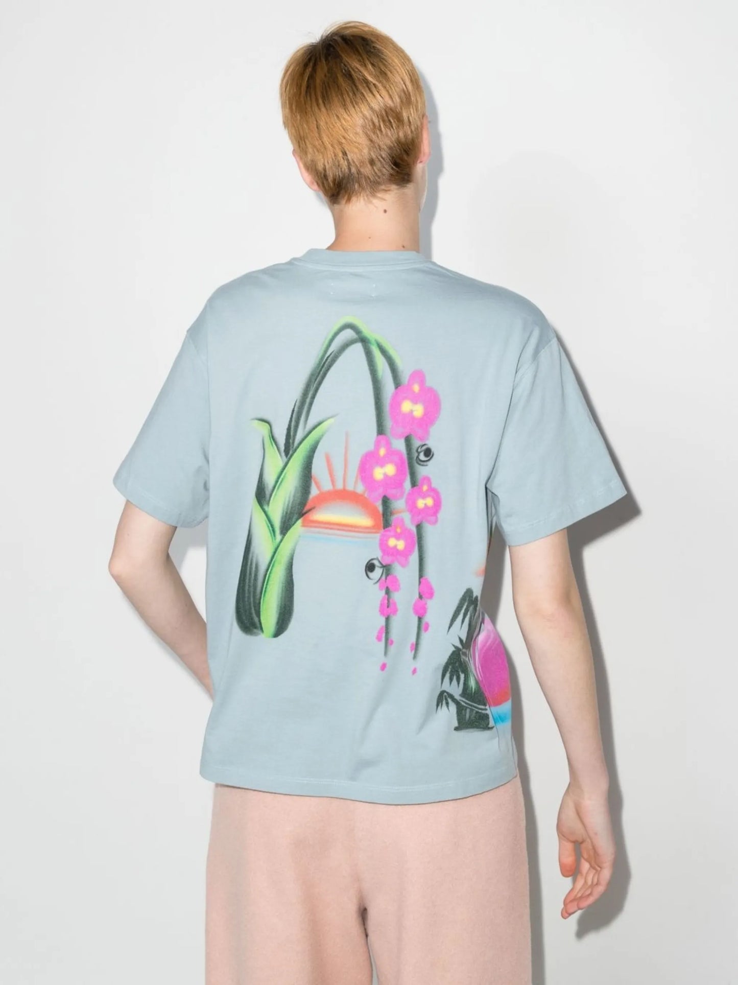 Chinese Letter-print T-shirt