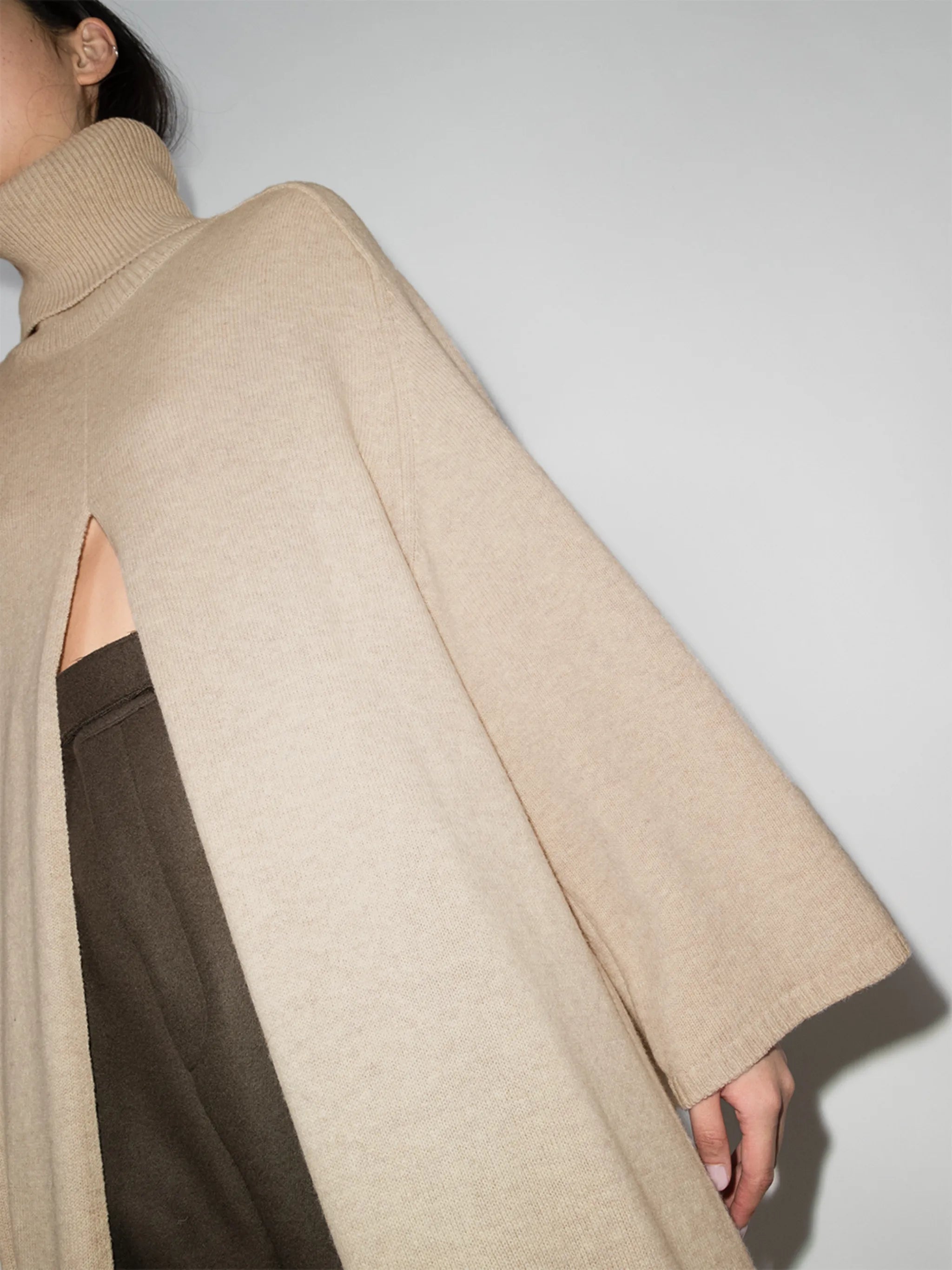 split seam maxi jumper