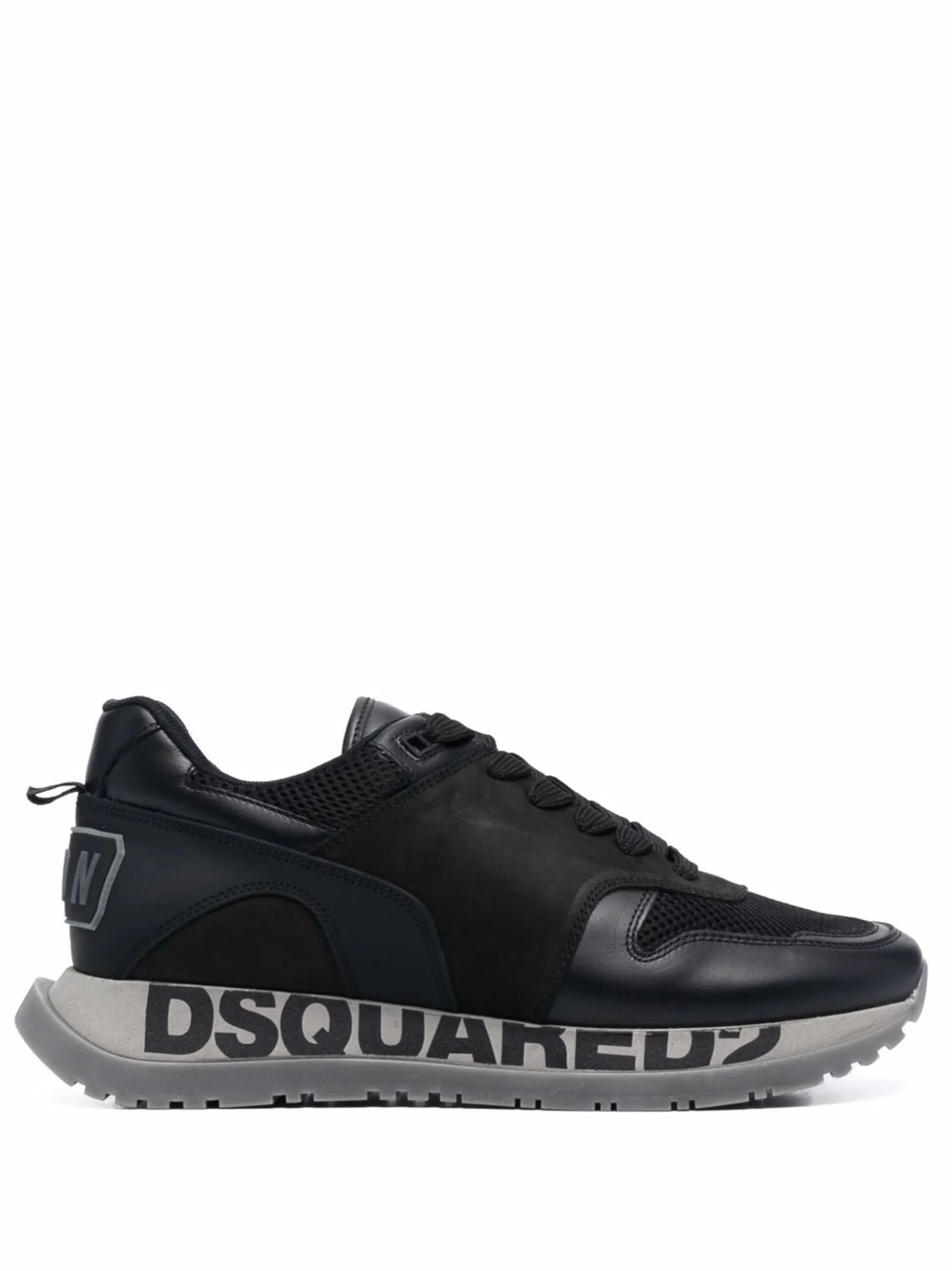 logo-print low-top sneakers