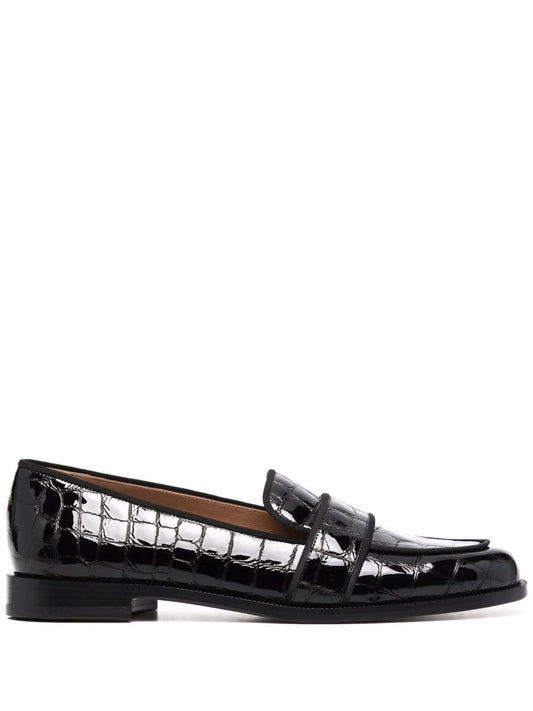 Martin snakeskin mocassins