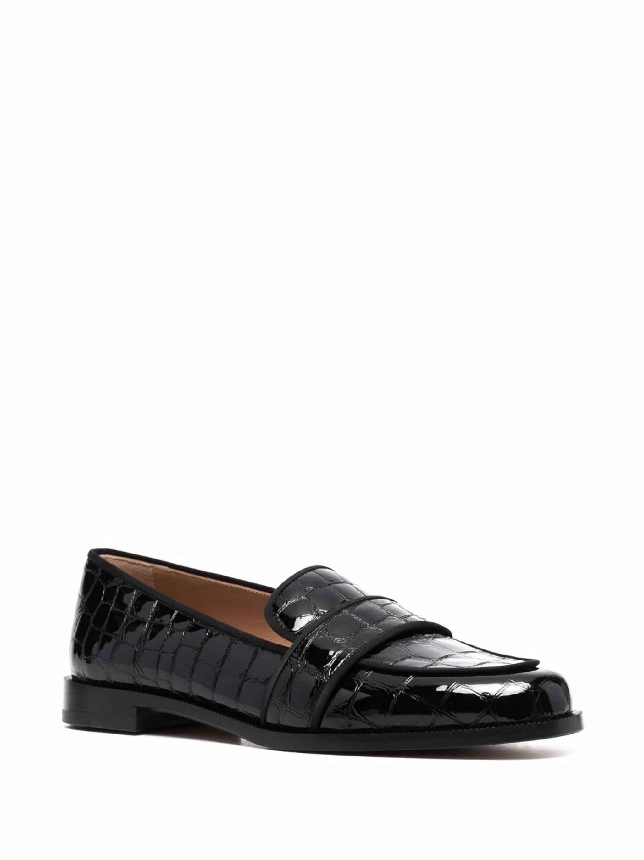 Martin snakeskin mocassins