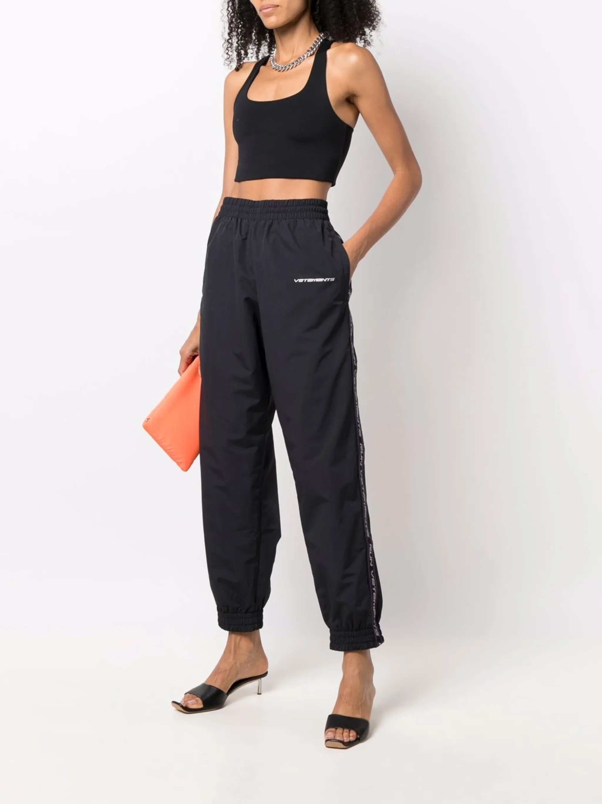 side-stripe track pants