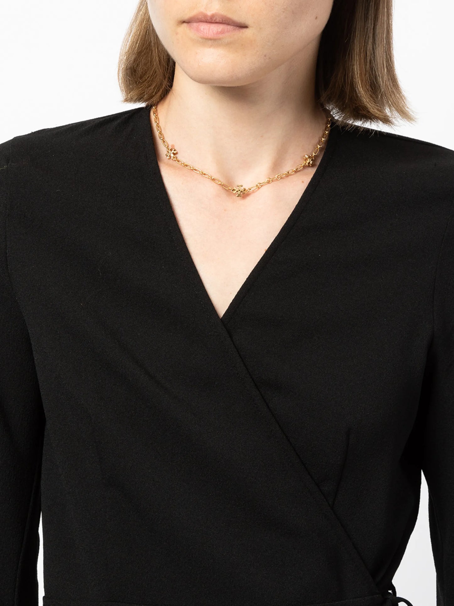Roxanne thin chain necklace