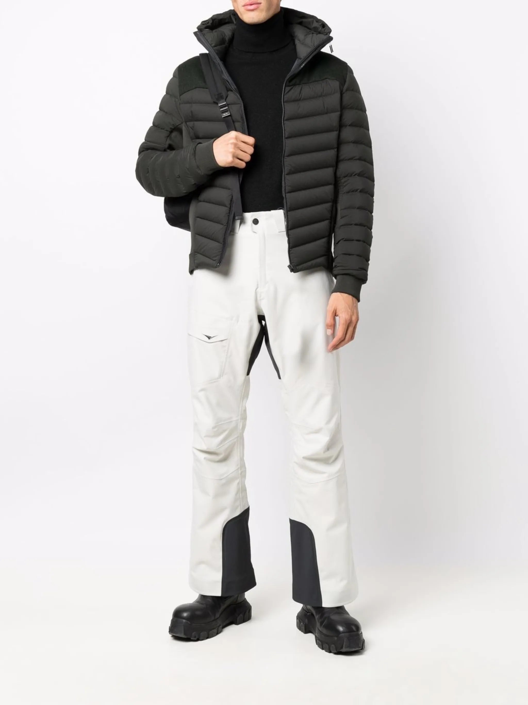 flared-leg trousers