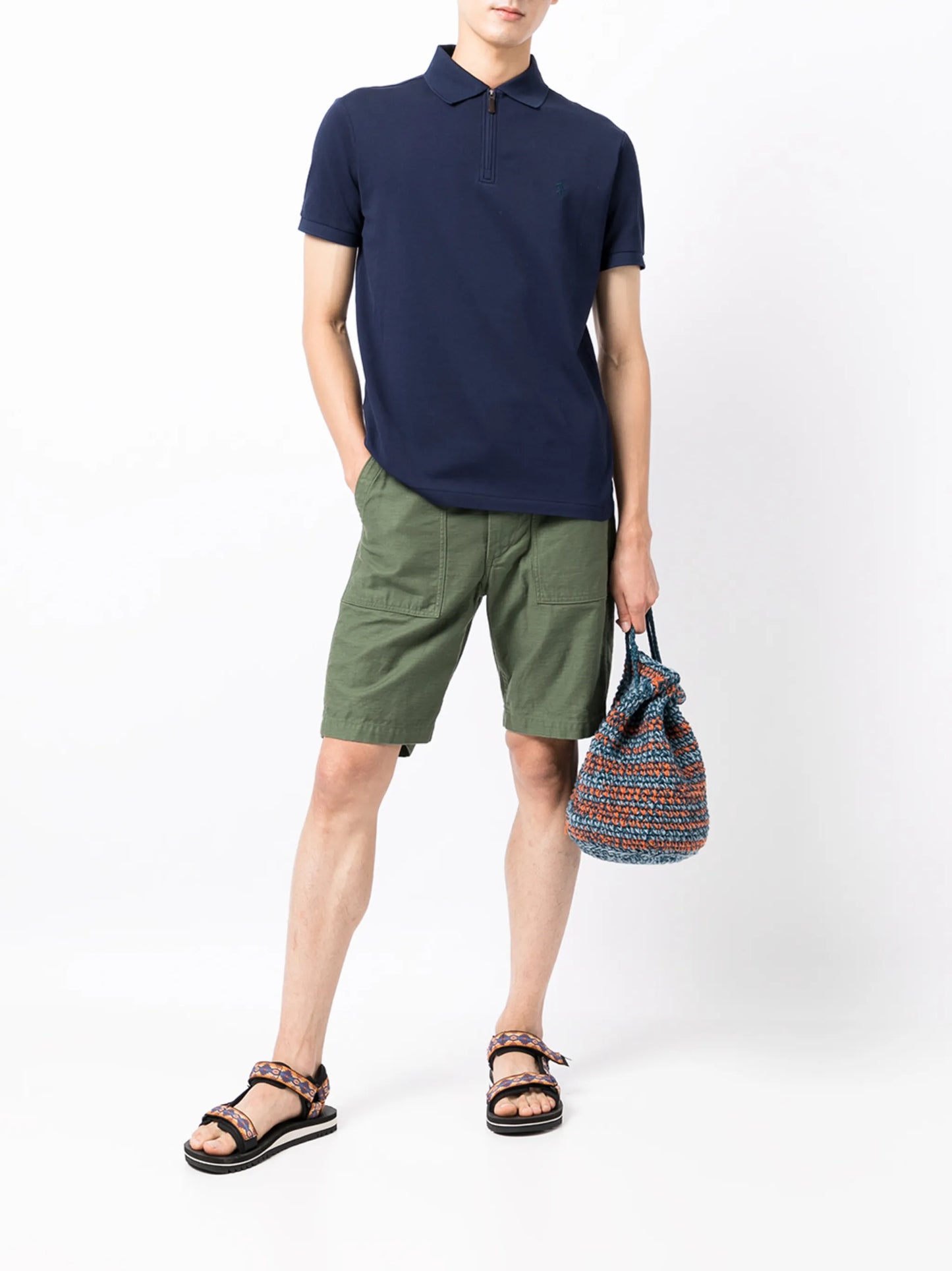 short-sleeve polo shirt