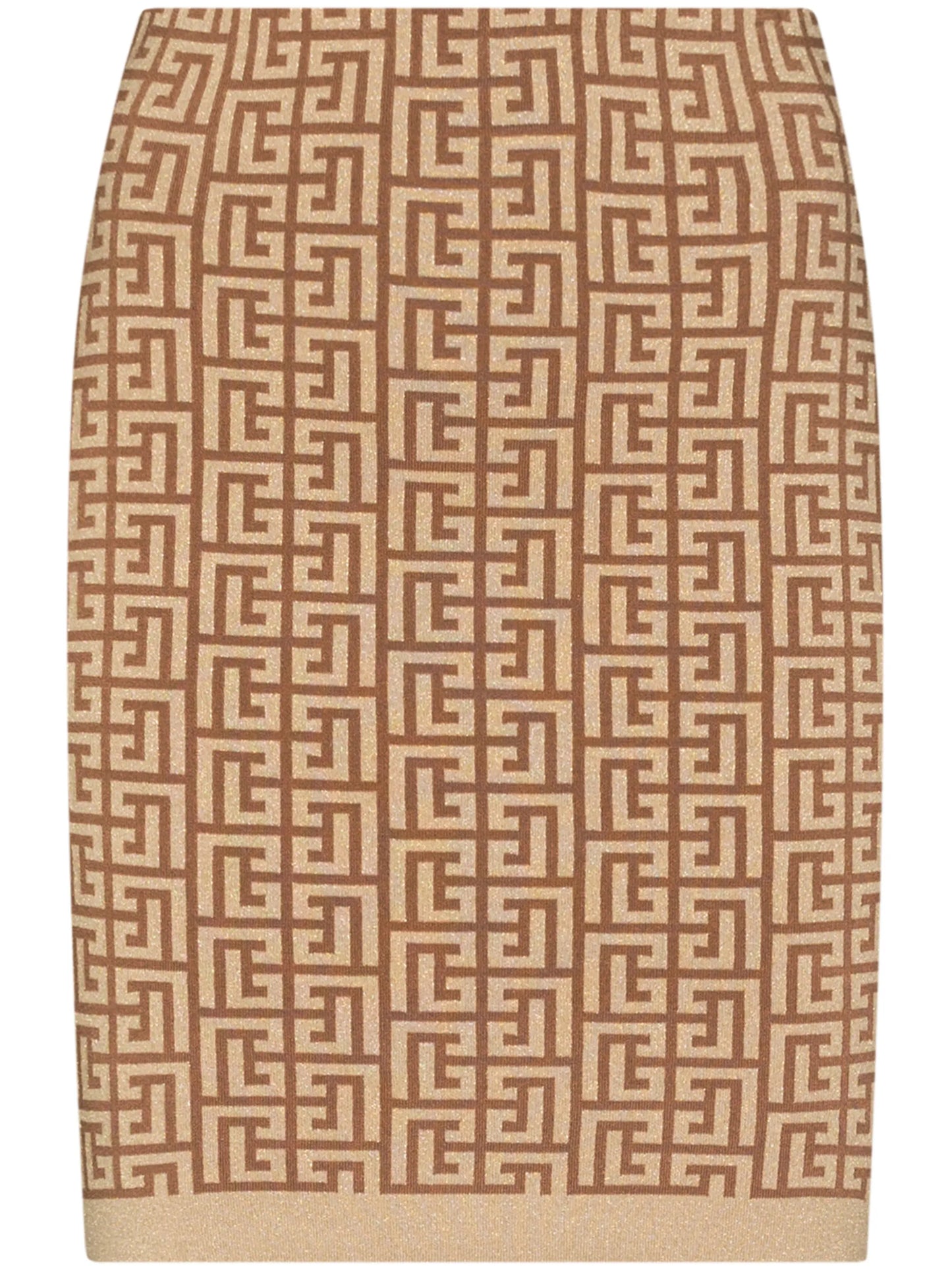 monogram high-rise miniskirt