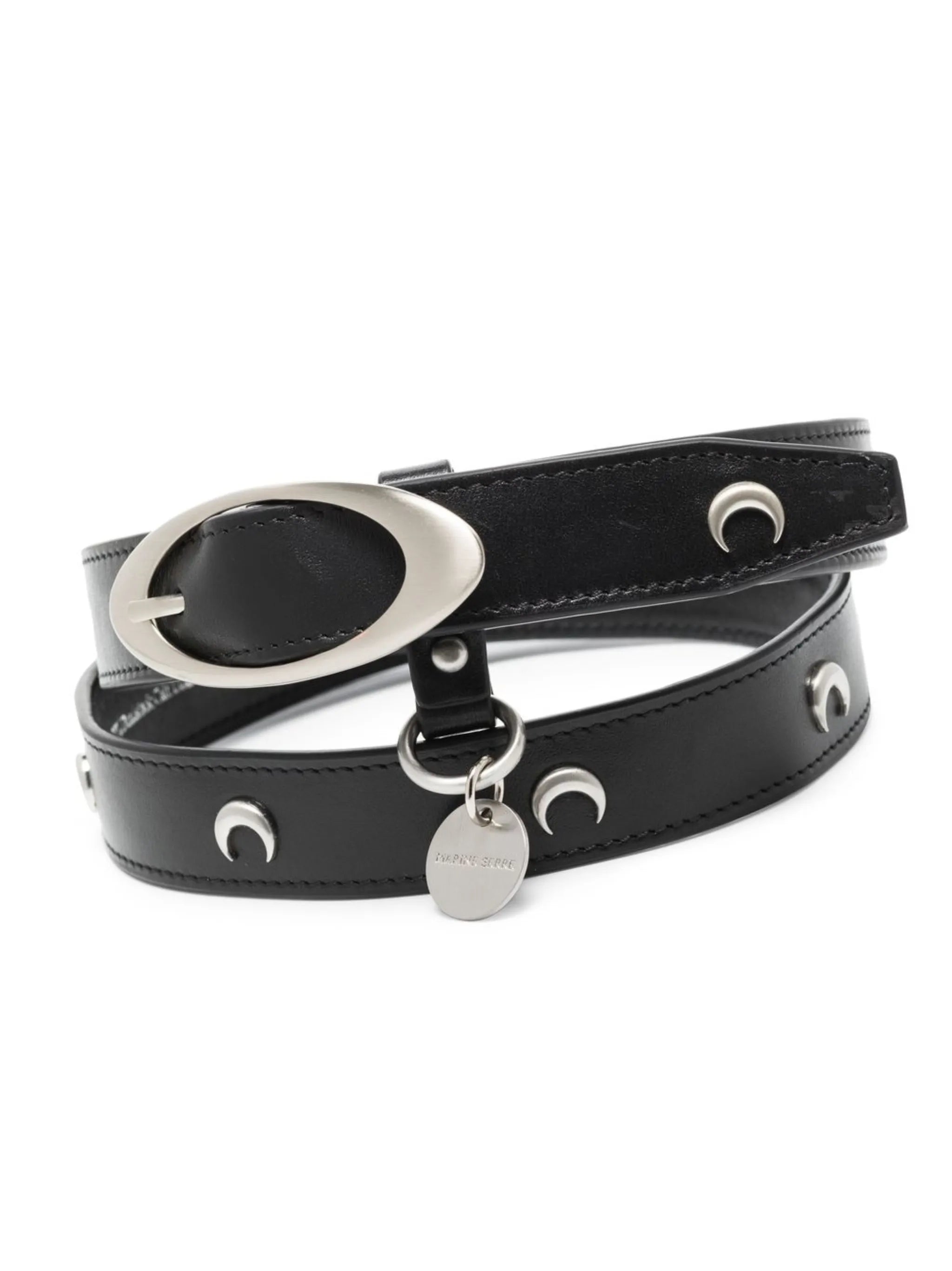 crescent moon-logo belt