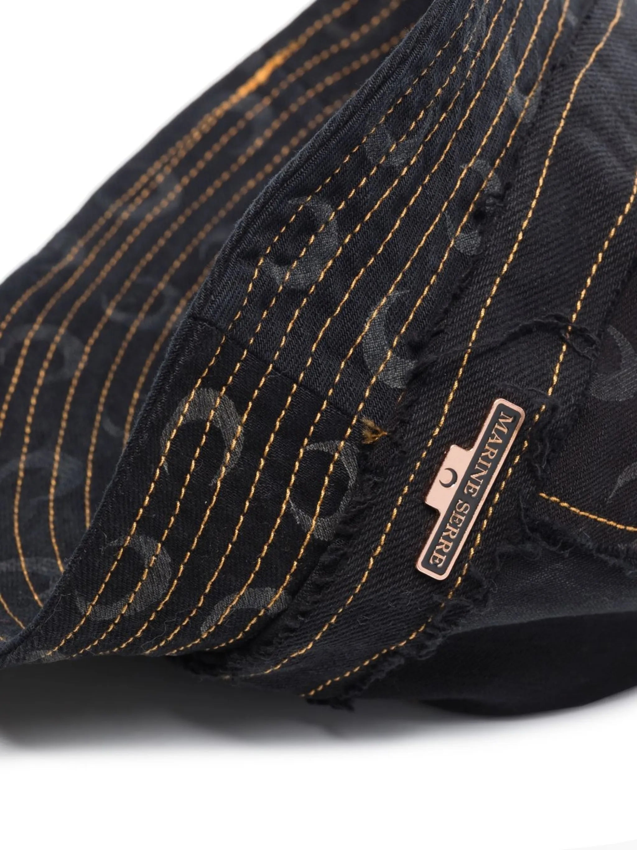 Crescent Moon-print bucket hat