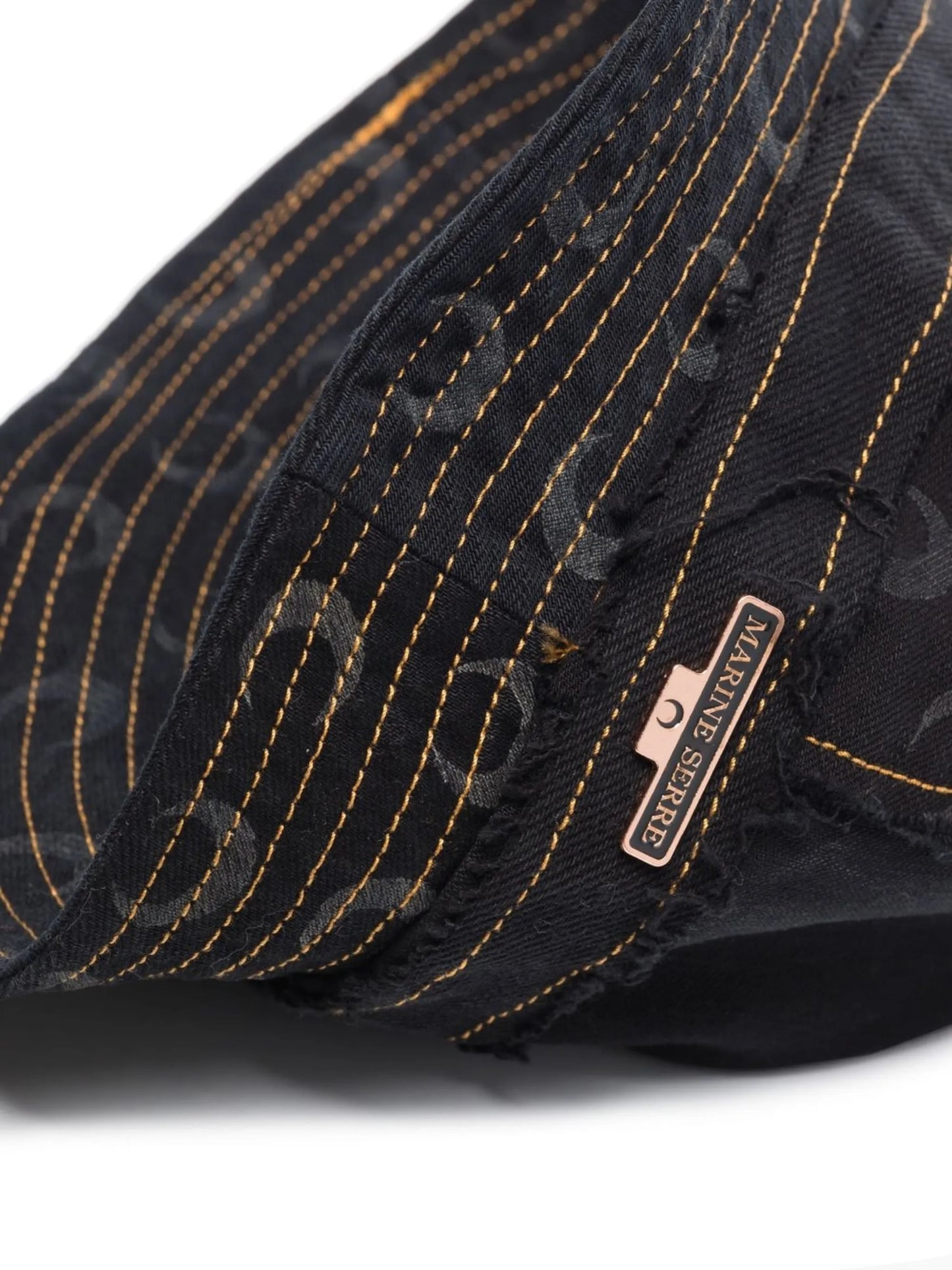 Crescent Moon-print bucket hat