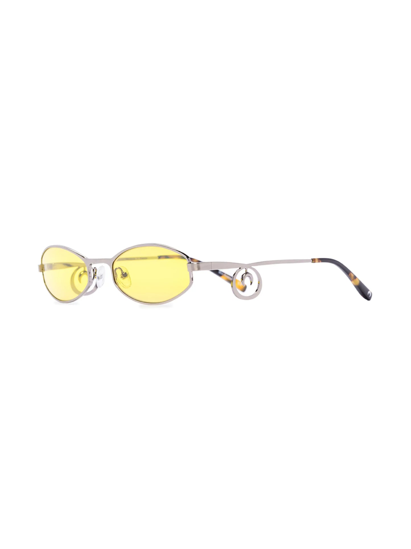 x Vuarnet Swirl oval-frame sunglasses