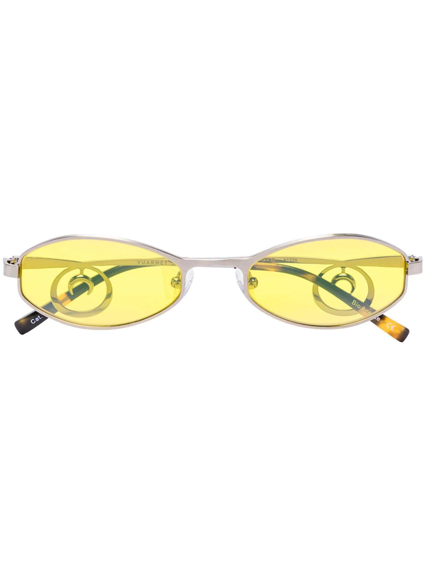 x Vuarnet Swirl oval-frame sunglasses