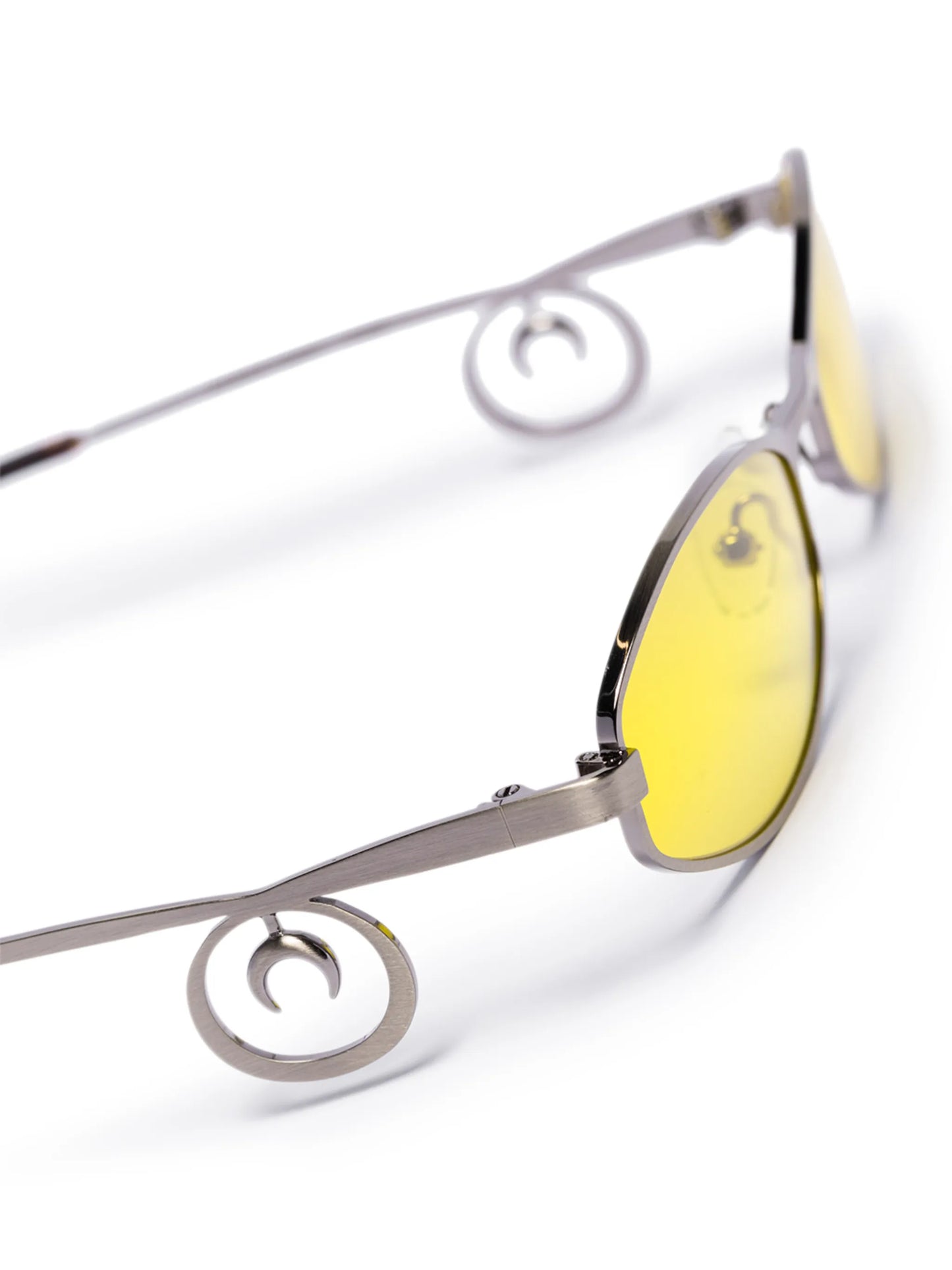 x Vuarnet Swirl oval-frame sunglasses