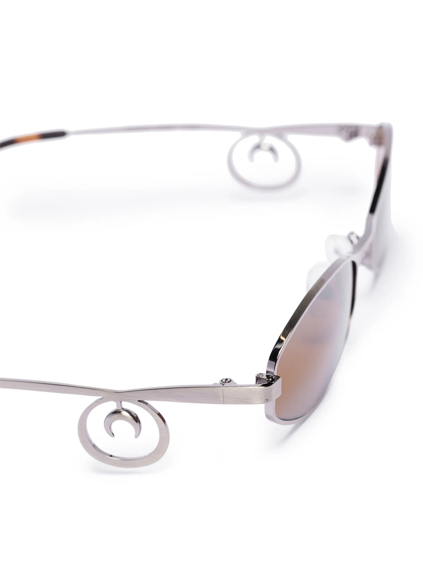 x Vuarnet Swirl oval-frame sunglasses