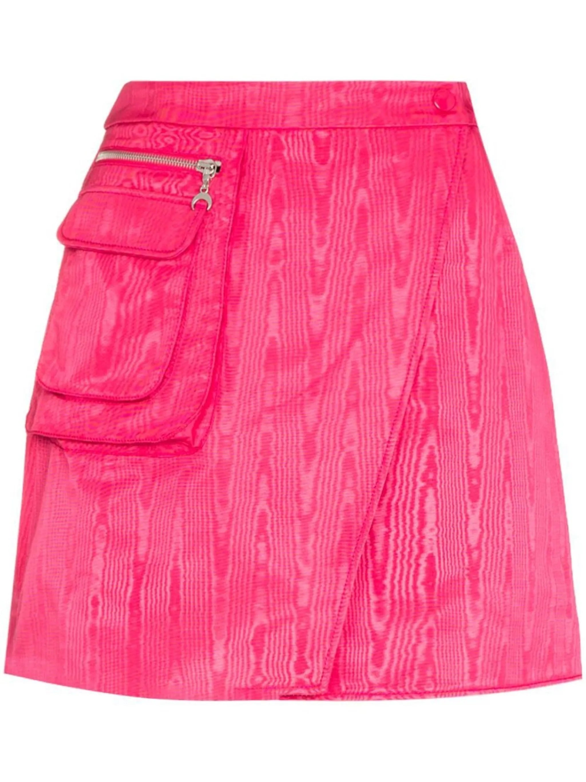 Cycling wrap A-line skirt