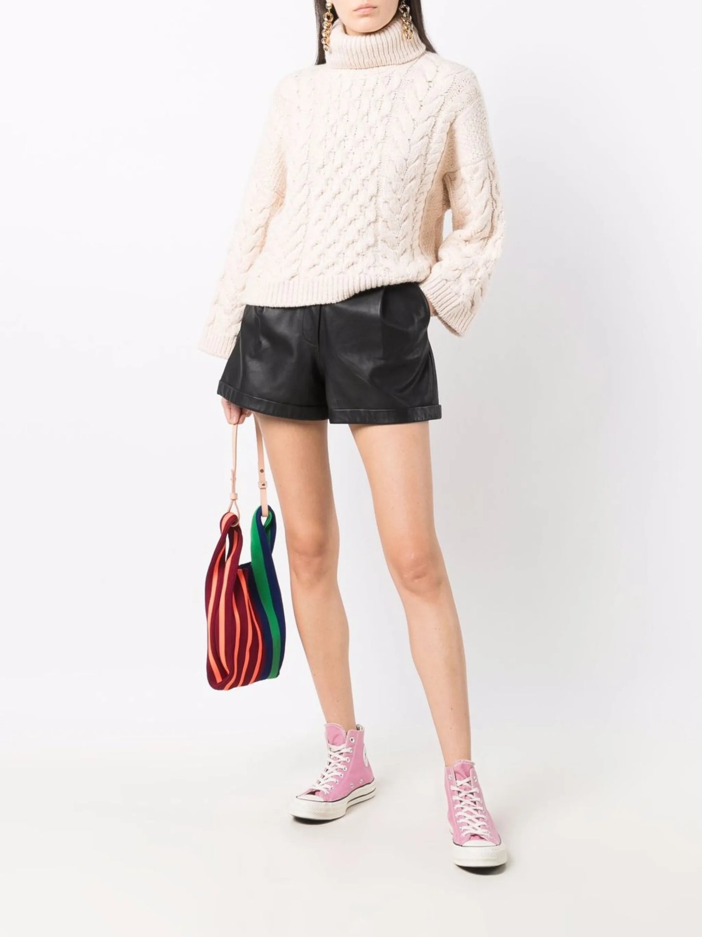 Ingrid cable-knit jumper
